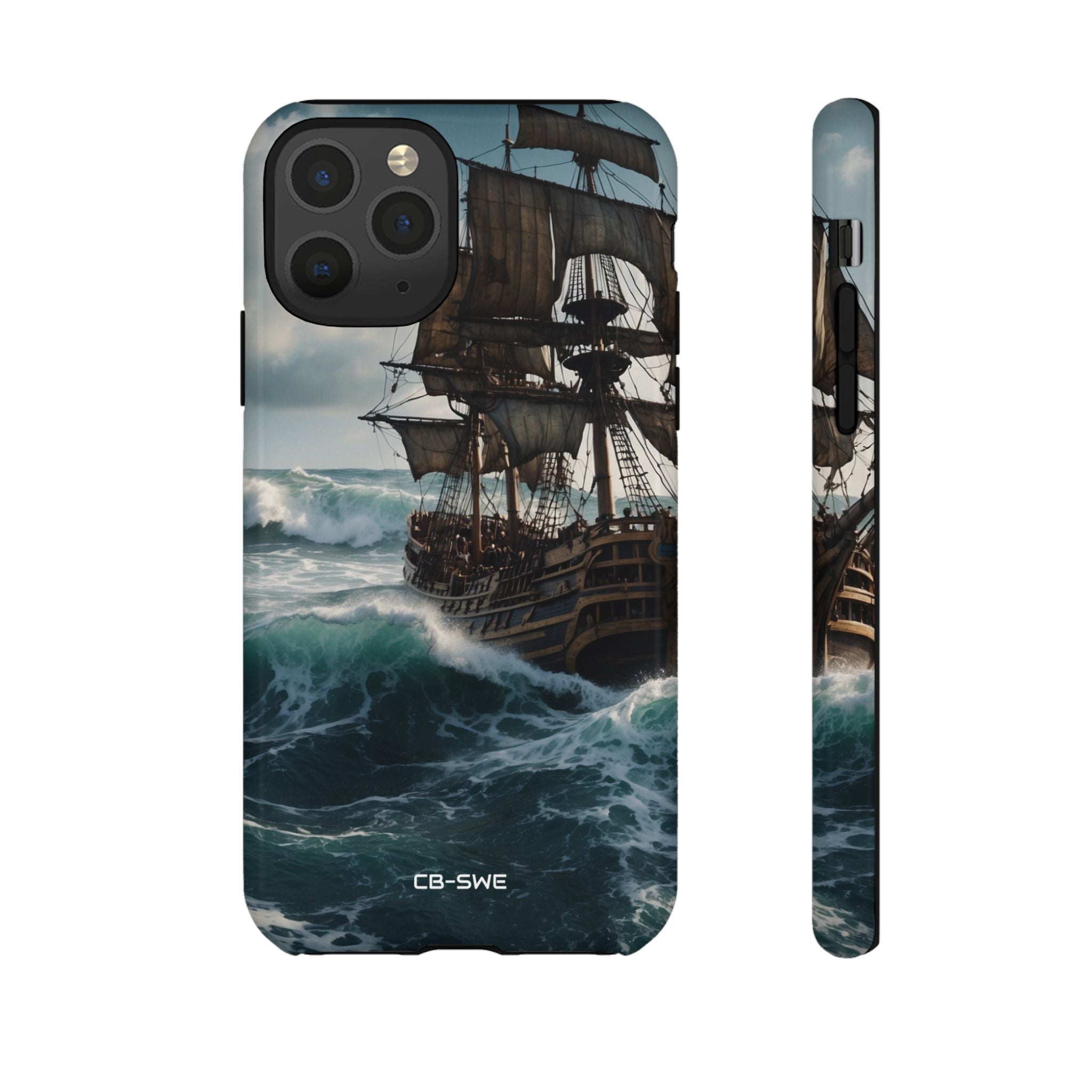 Ship Faces Waves - iPhone Case