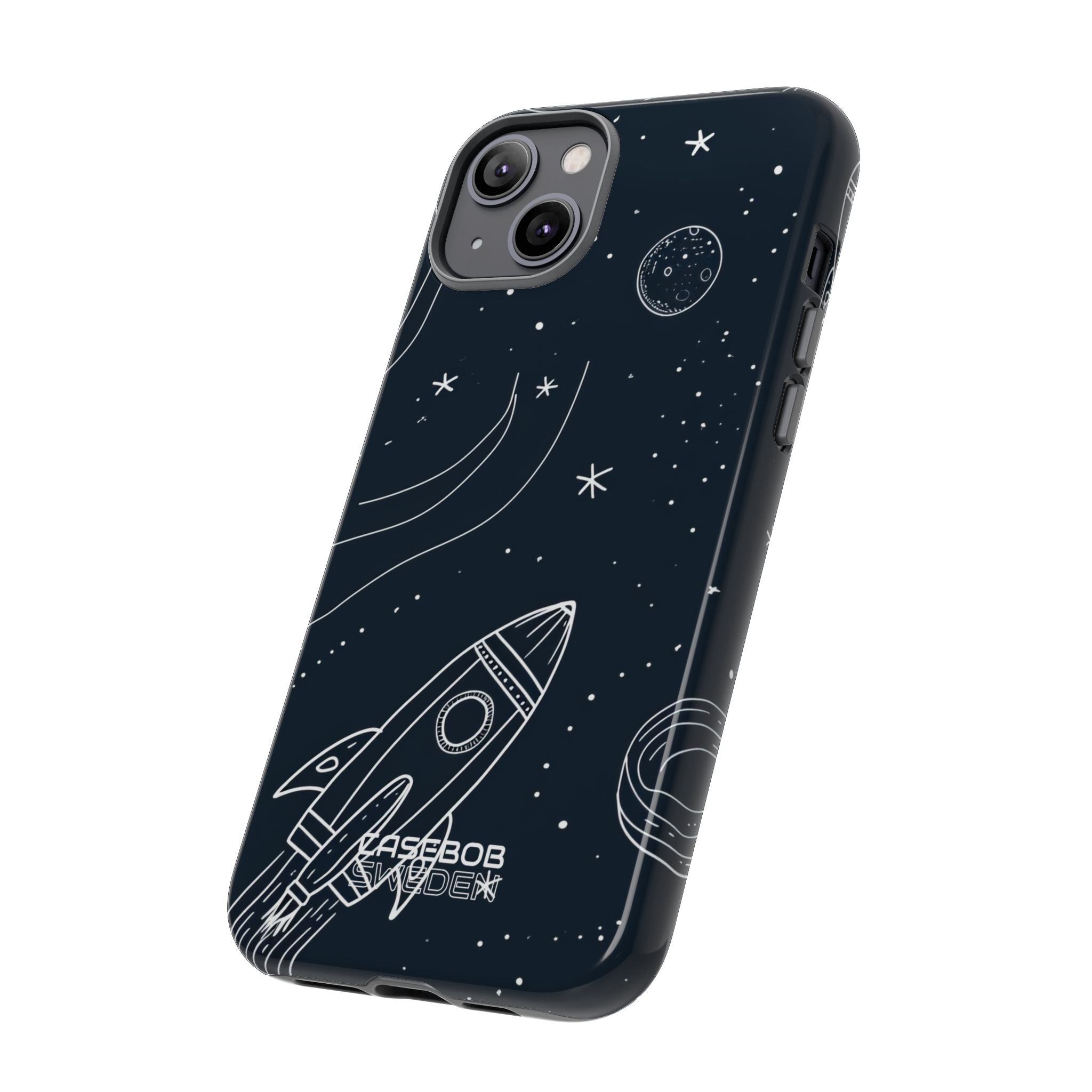 Cosmic Rocket Drift iPhone 14 - Tough