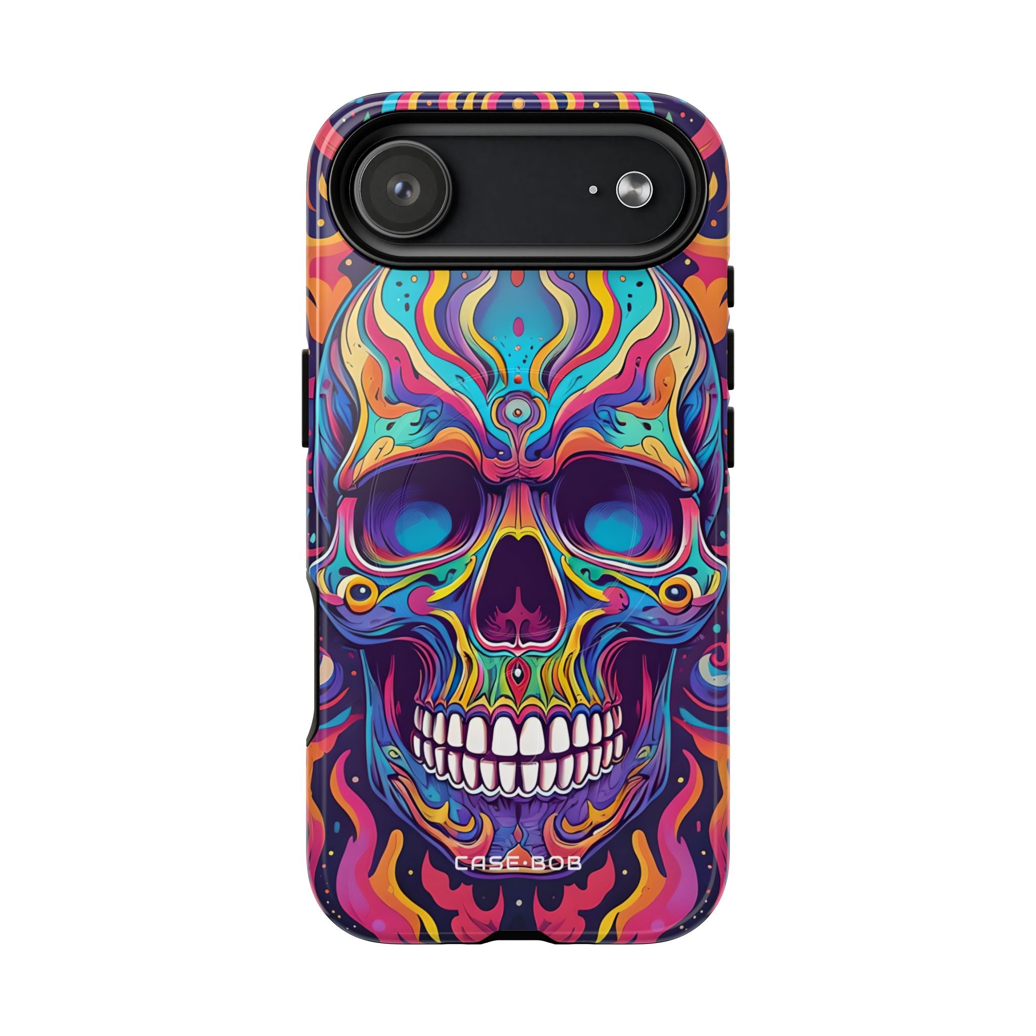 Flaming Skull iPhone 17 Air Case - Tough+