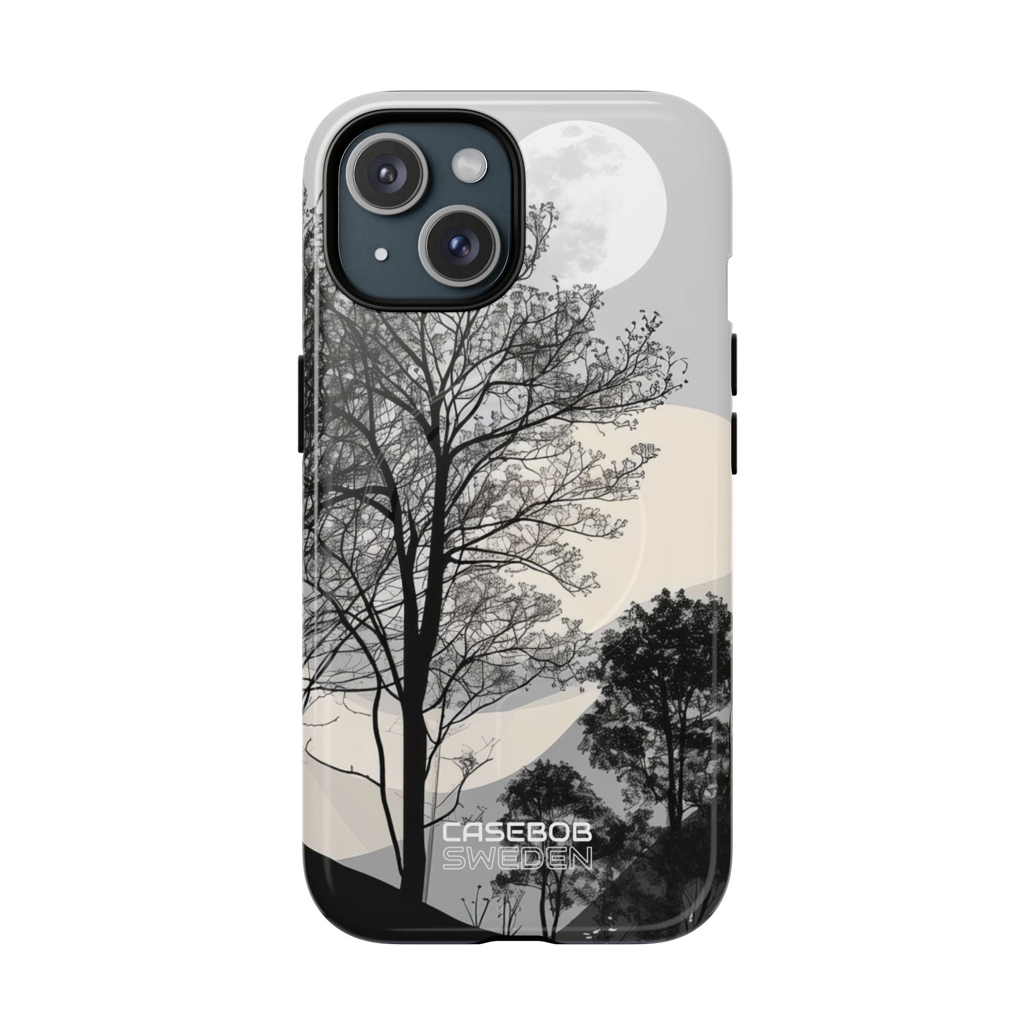 Foresta nella quiete lunare iPhone 15 - Tough+