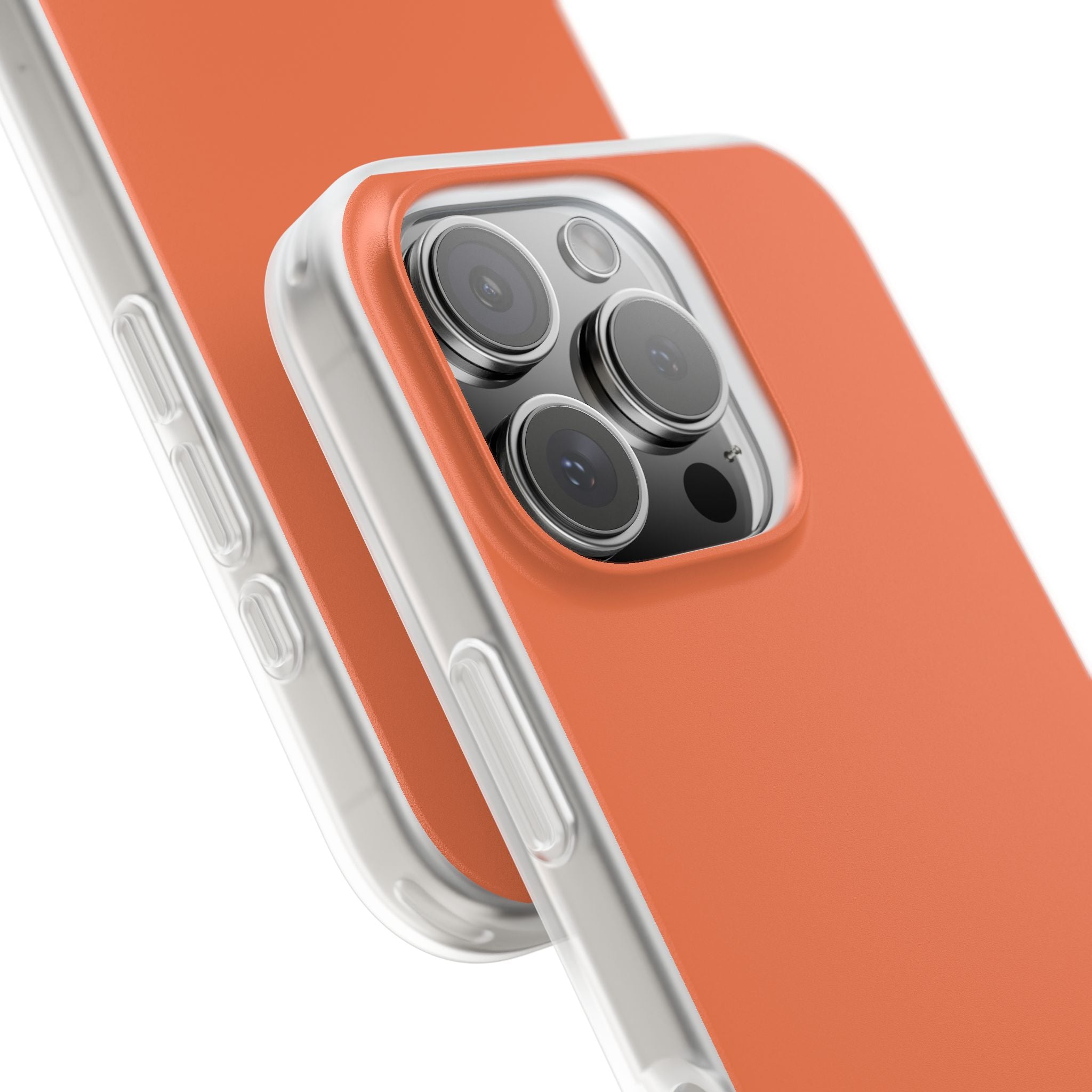 Coral Orange iPhone 16 - Flexi