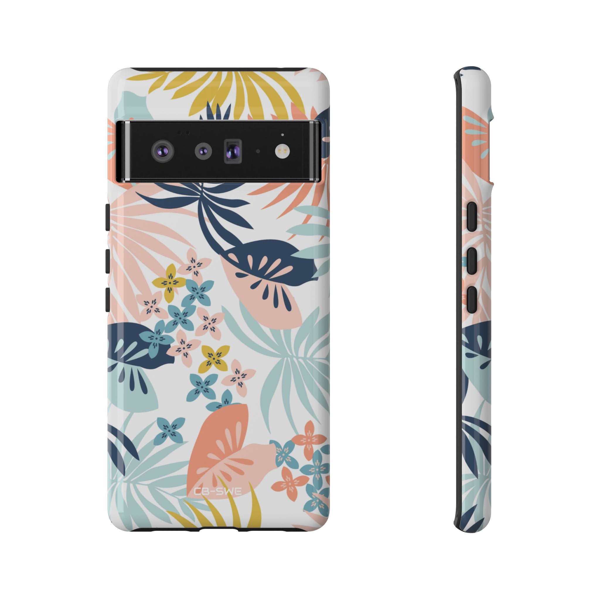 Tropical Foliage Blooms - Google Pixel Case