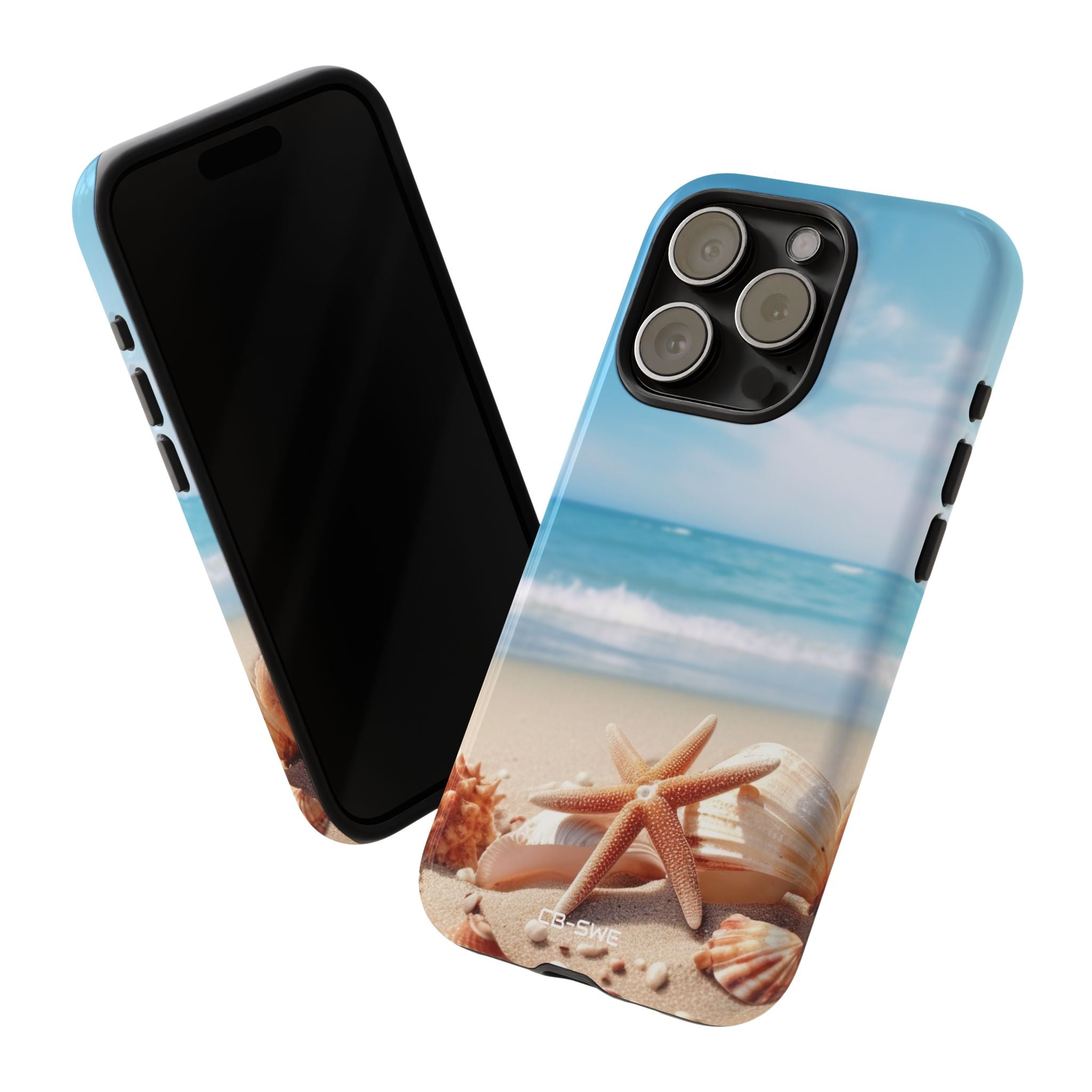 Shells Rest Beneath Waves - iPhone Case