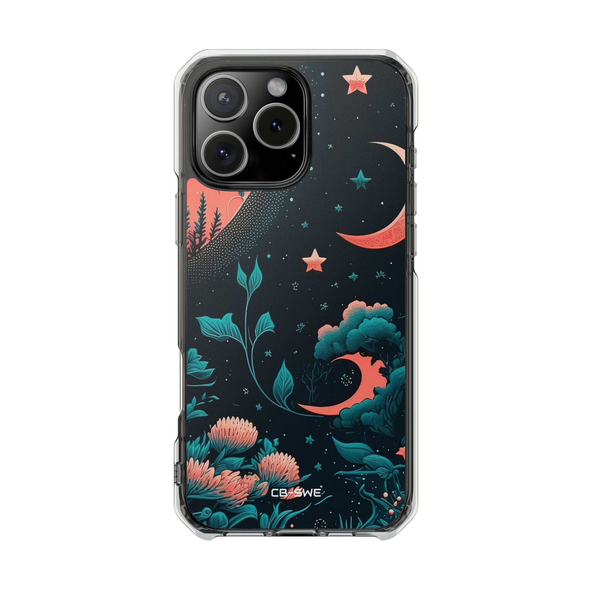 Cosmic Floral Dreams iPhone Case - Impact