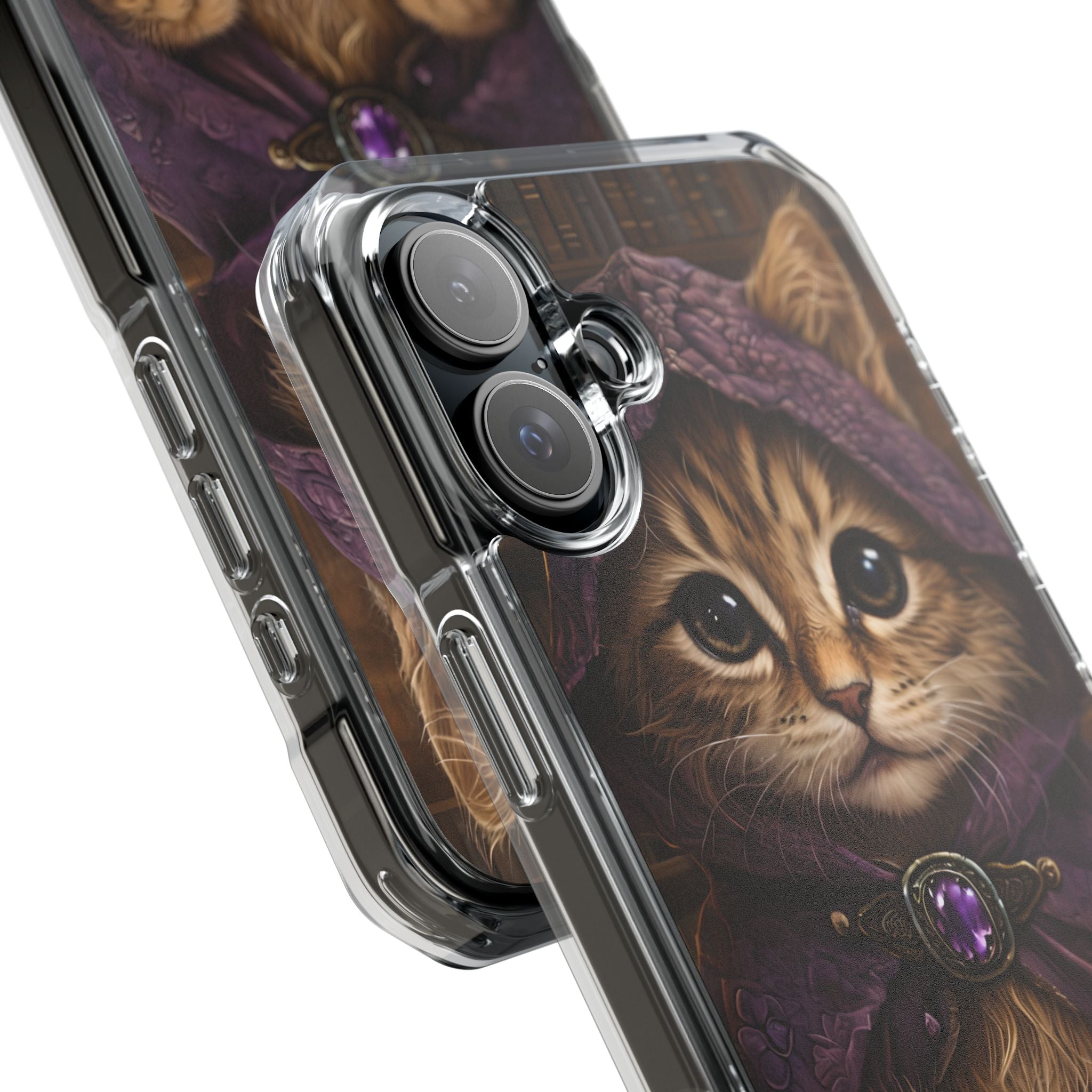 Mystical Wizard Cat iPhone Case - Impact