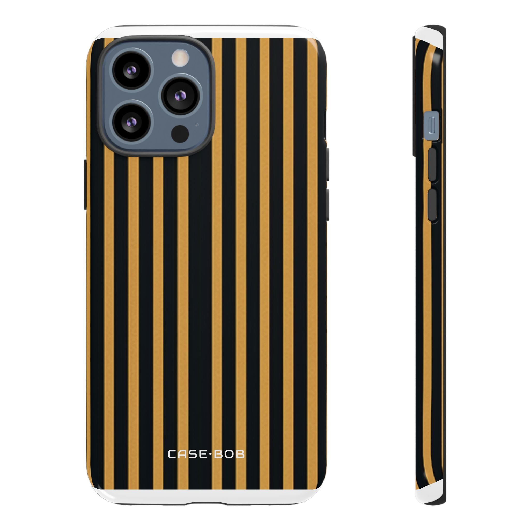Golden Stripes iPhone 13 Pro Max Case - Tough