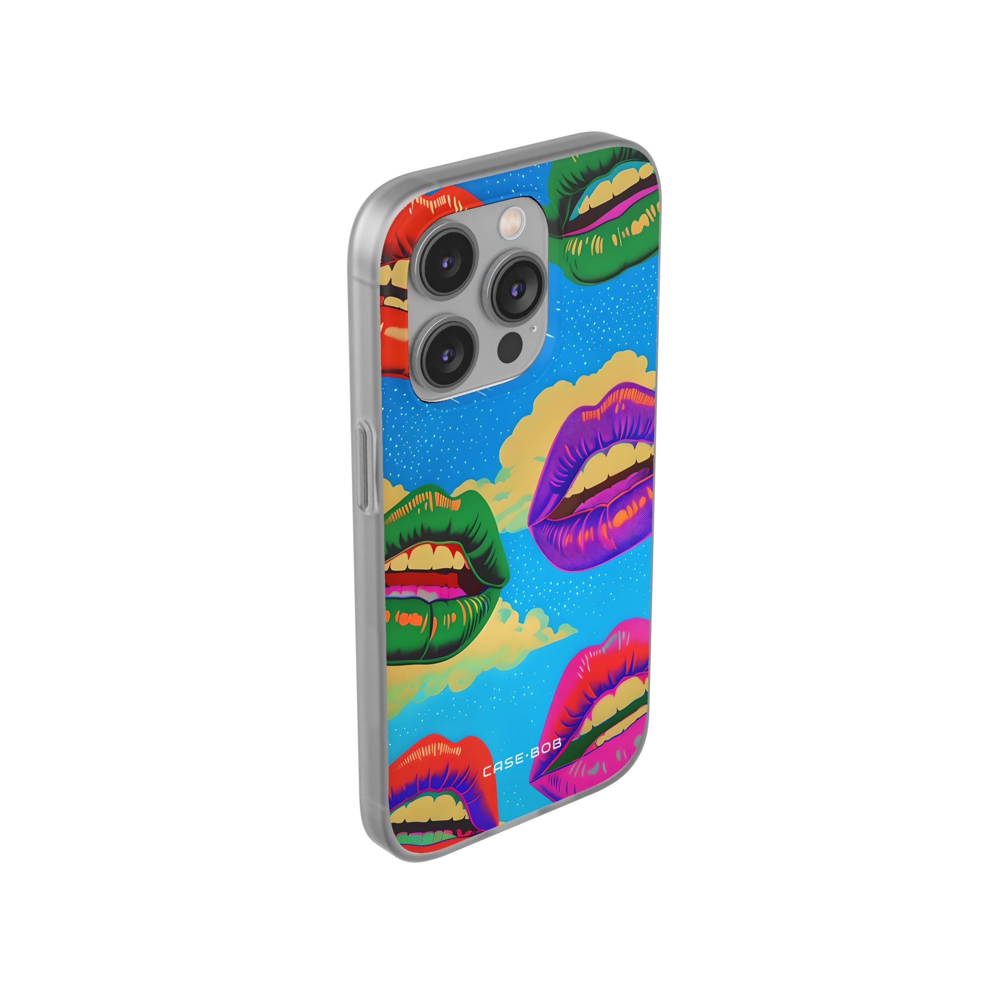 Colorful Lipscape iPhone 14 Pro Case - Soft
