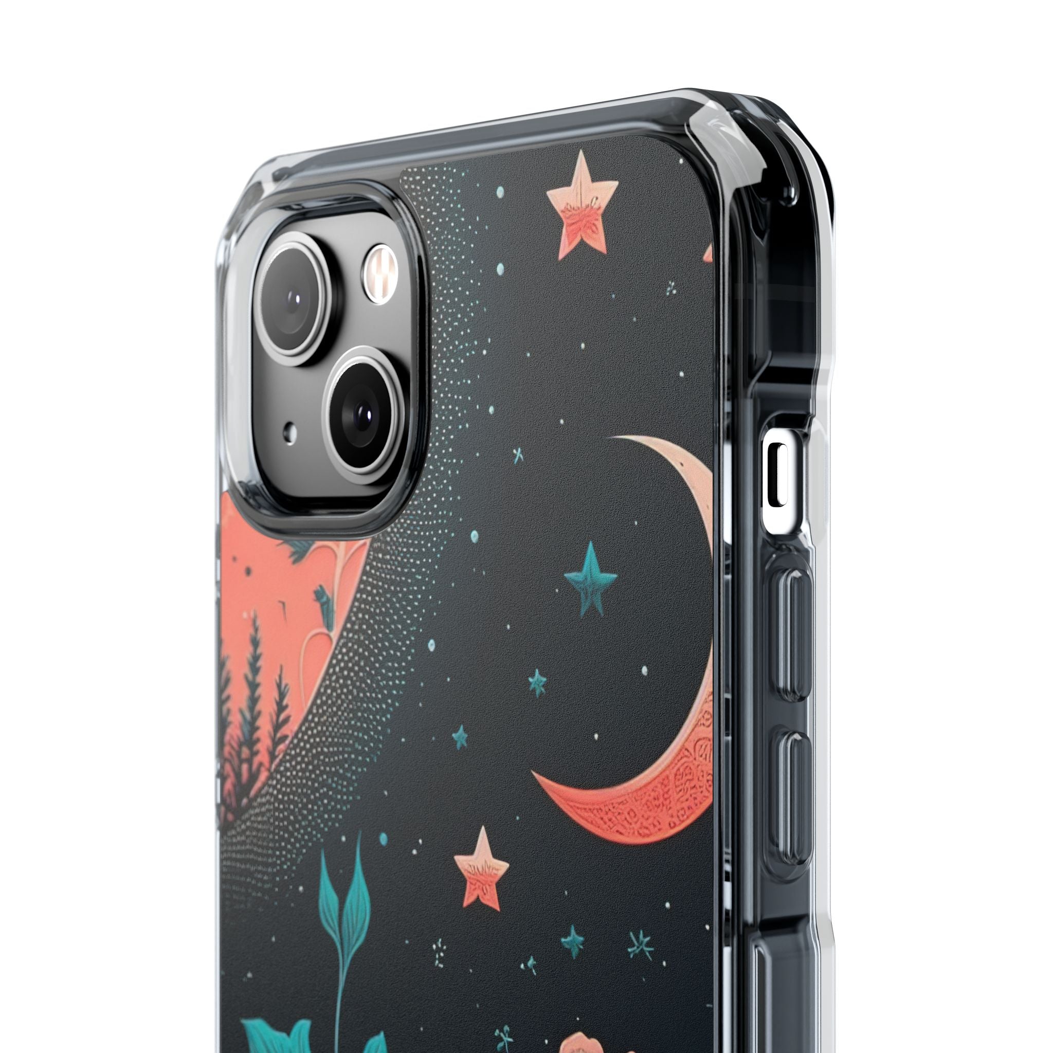 Cosmic Floral Dreams iPhone Case - Impact