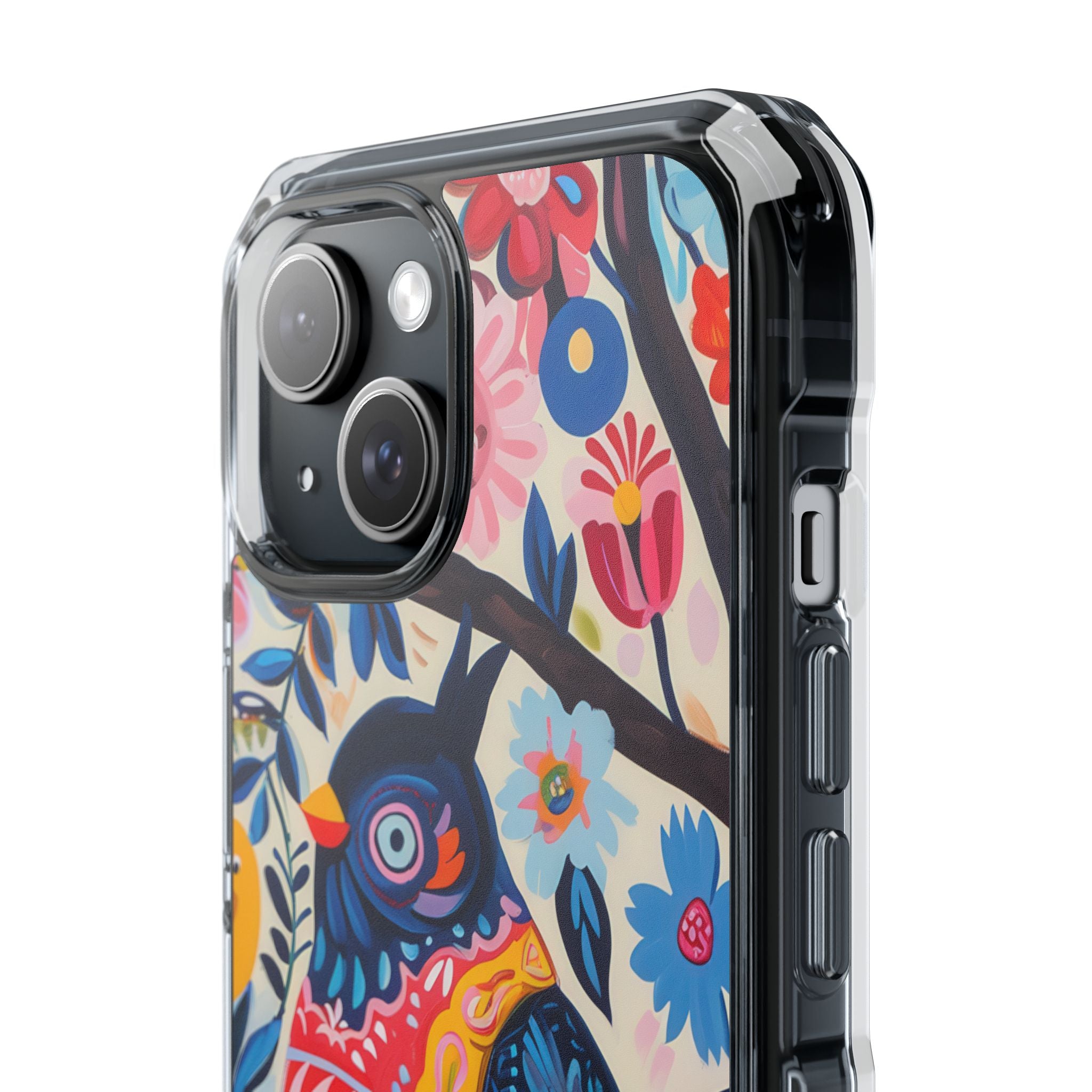Owl Bloom iPhone 15 Case - Impact