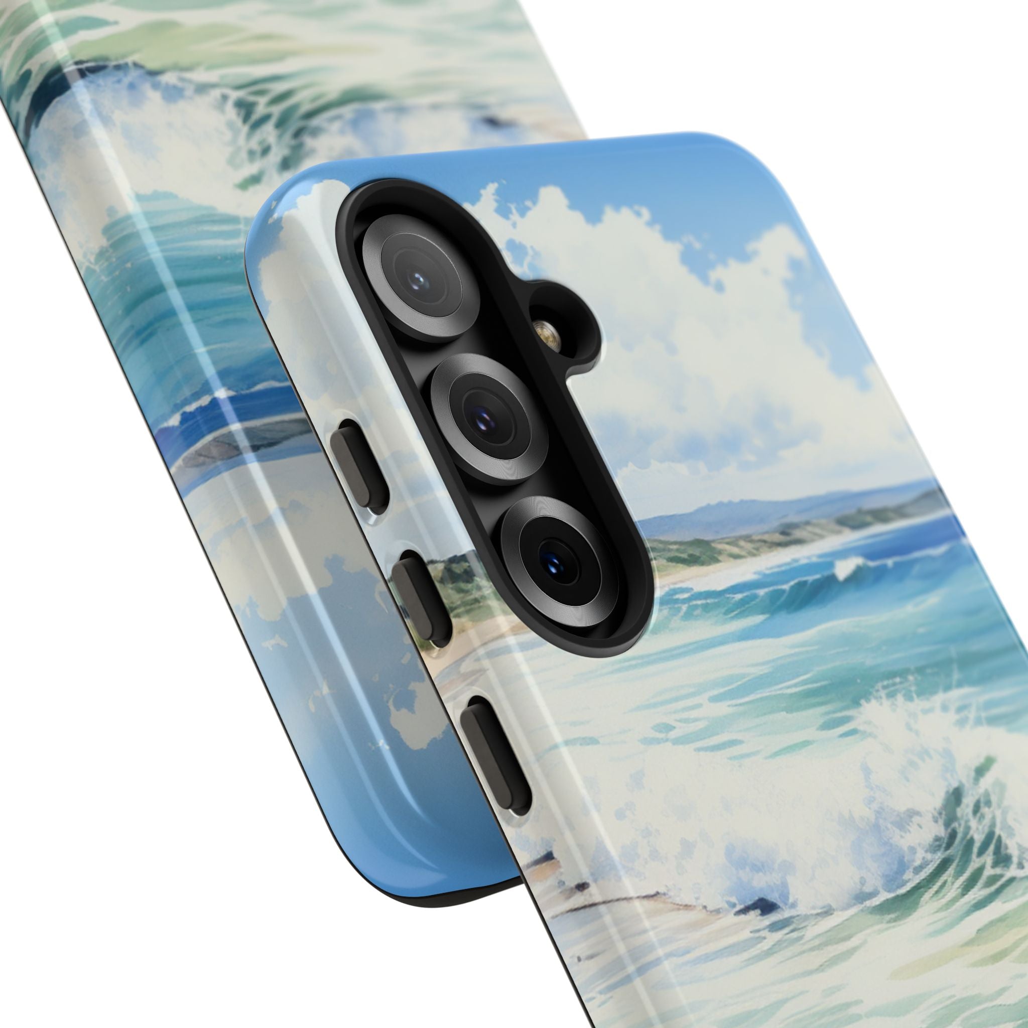 Foamy Wave Breeze Samsung S25 Plus Case - Tough