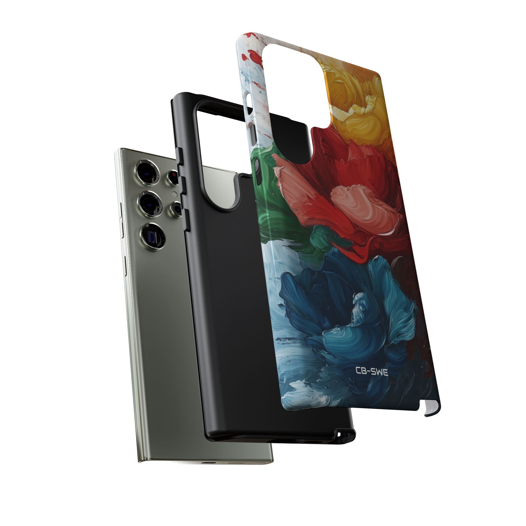 Vibrant Floral Dance - Samsung Case