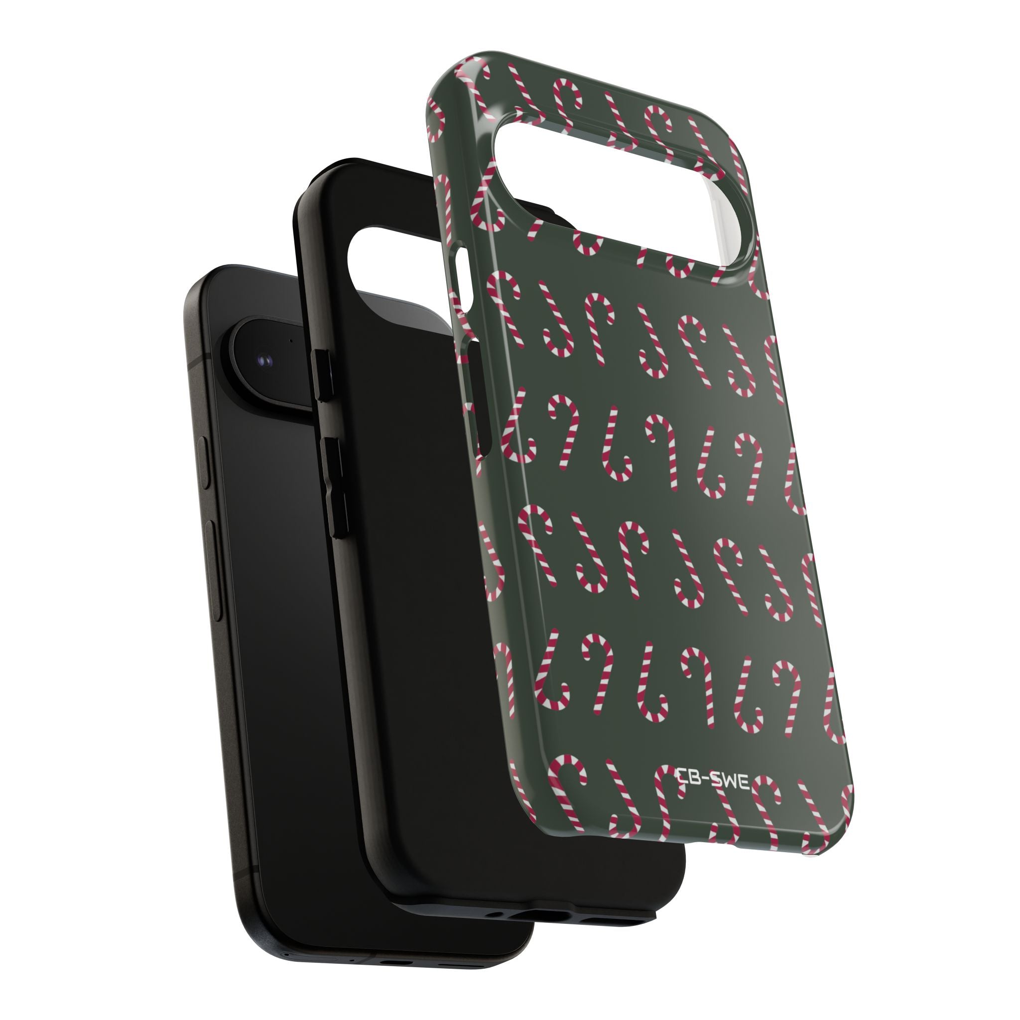 Candy Canes Aligned - Google Pixel Case
