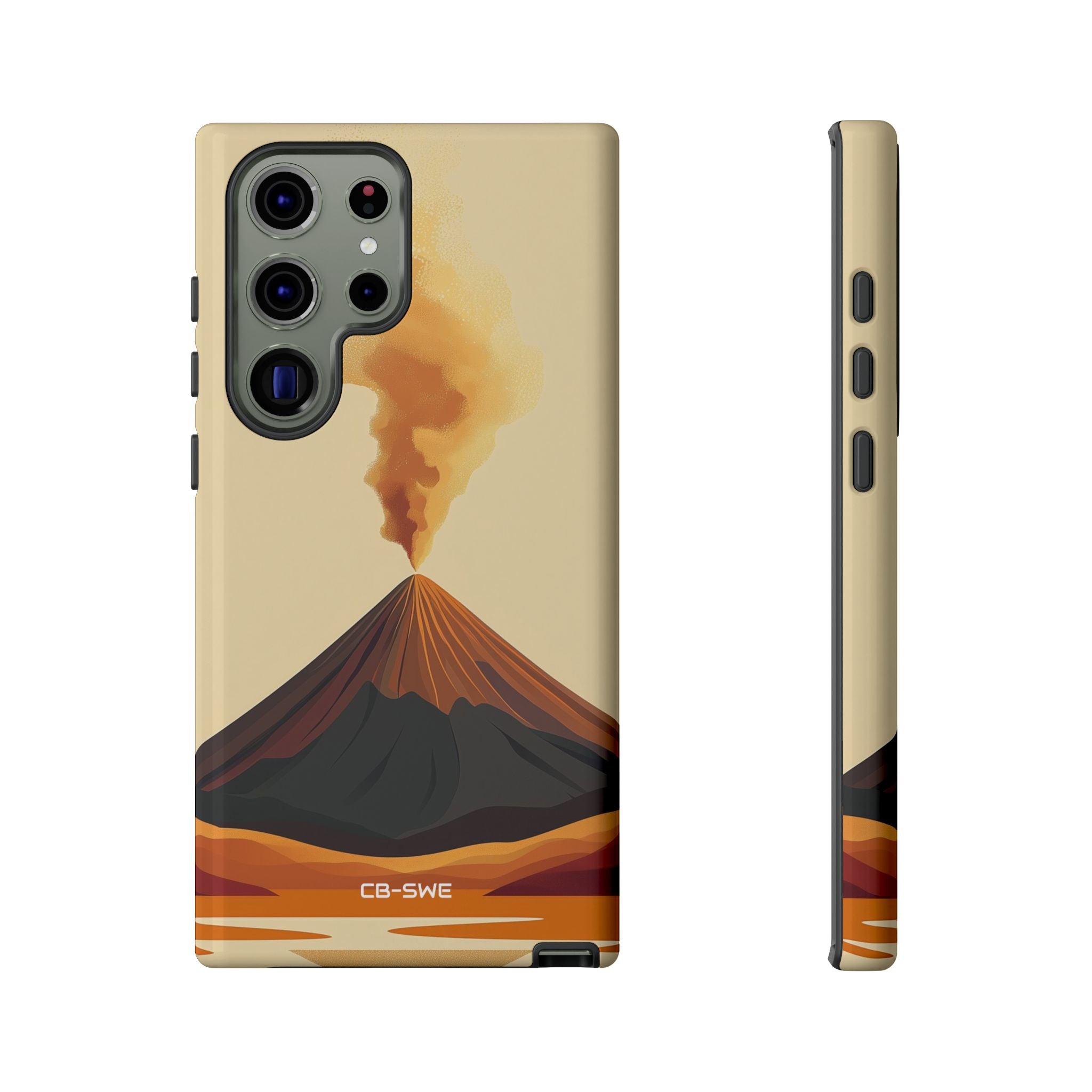 Volcano Erupts Brightly - Samsung Case