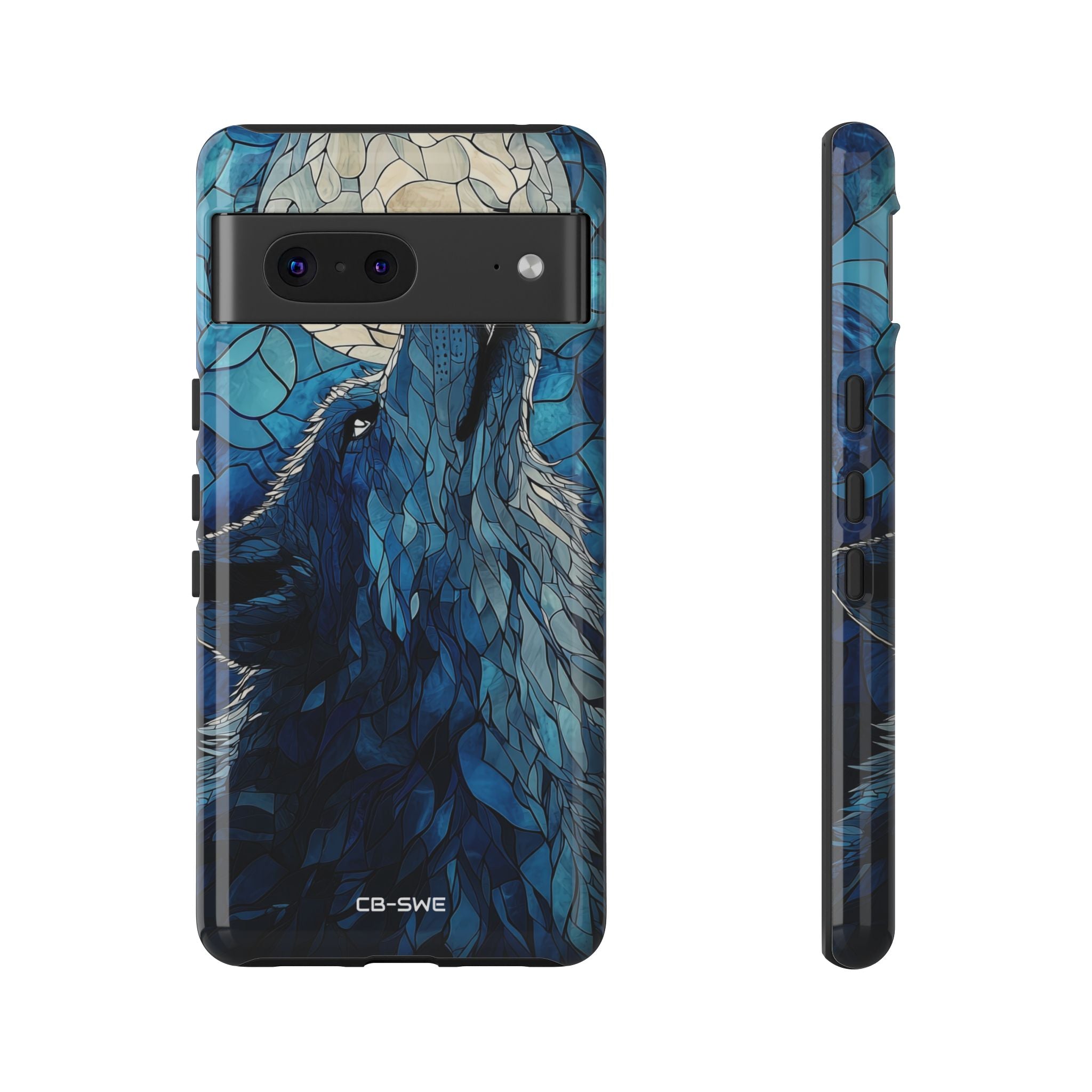 Wolf Howls Moonlight - Google Pixel Case