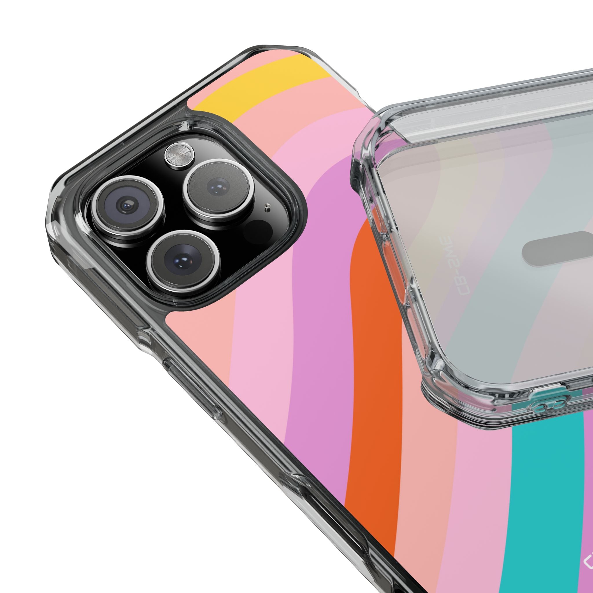 Fluid Color Waves iPhone Case - Impact
