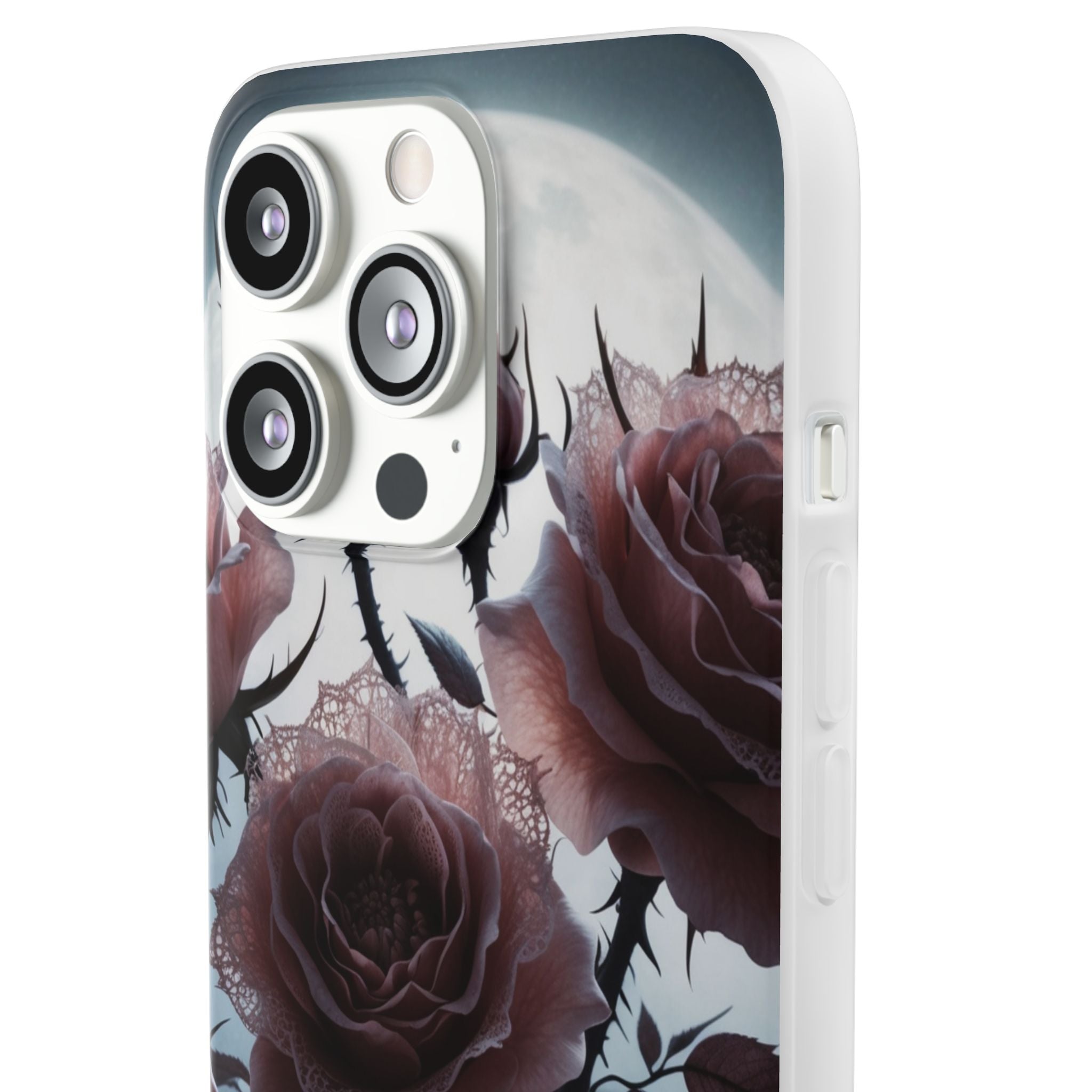 Luminous Rose Thorns iPhone 13 Pro - Soft