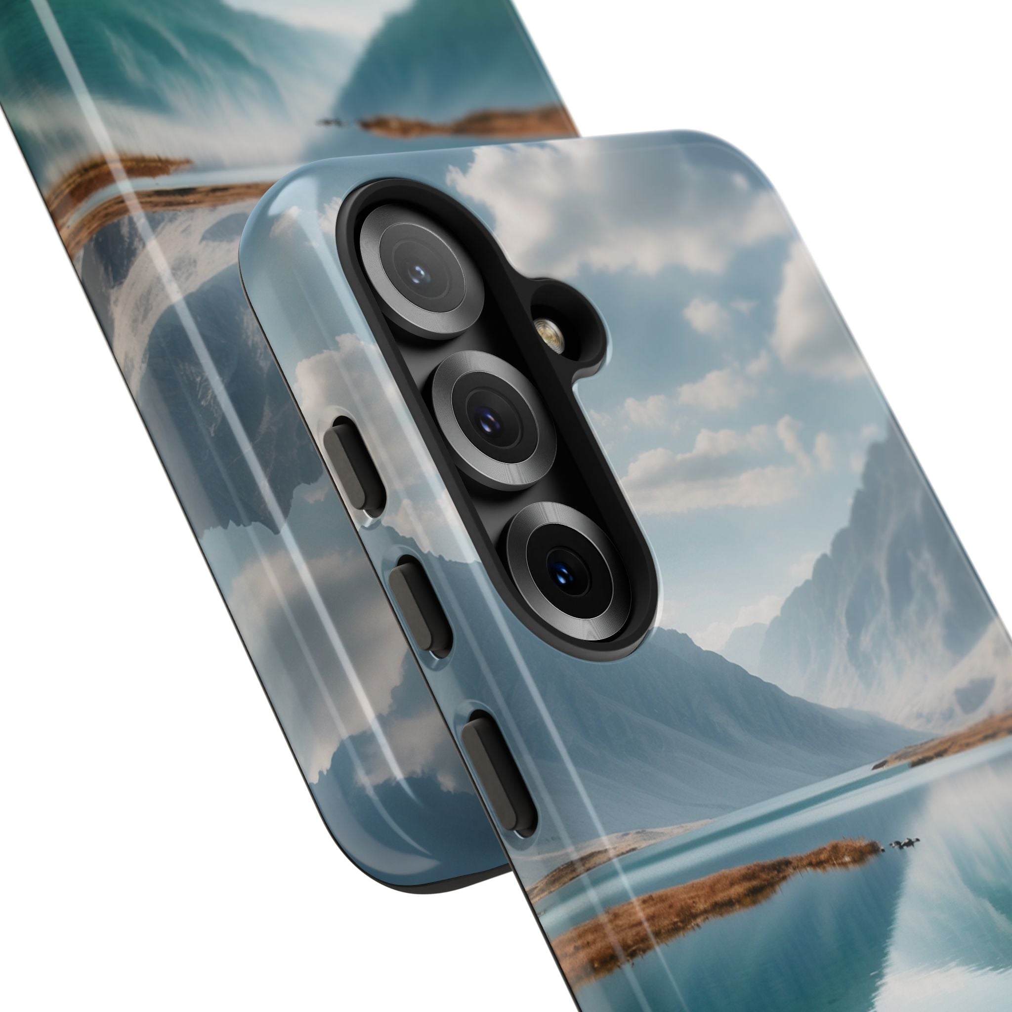 Mountain Reflections Swim - Samsung Case