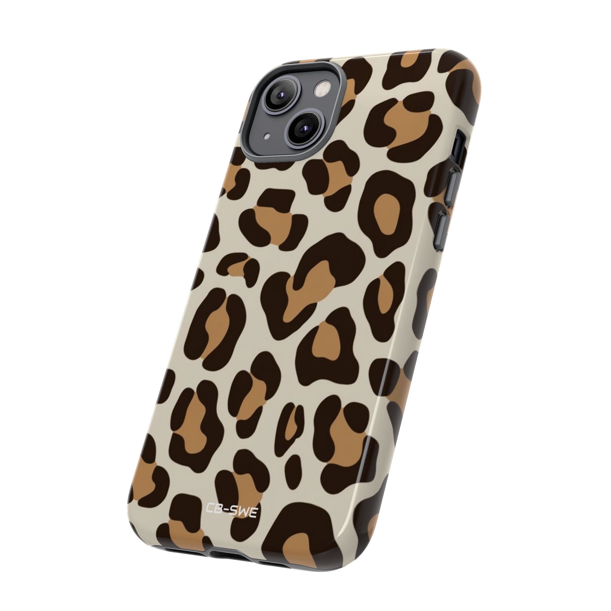Leopard Print Elegance - iPhone Case