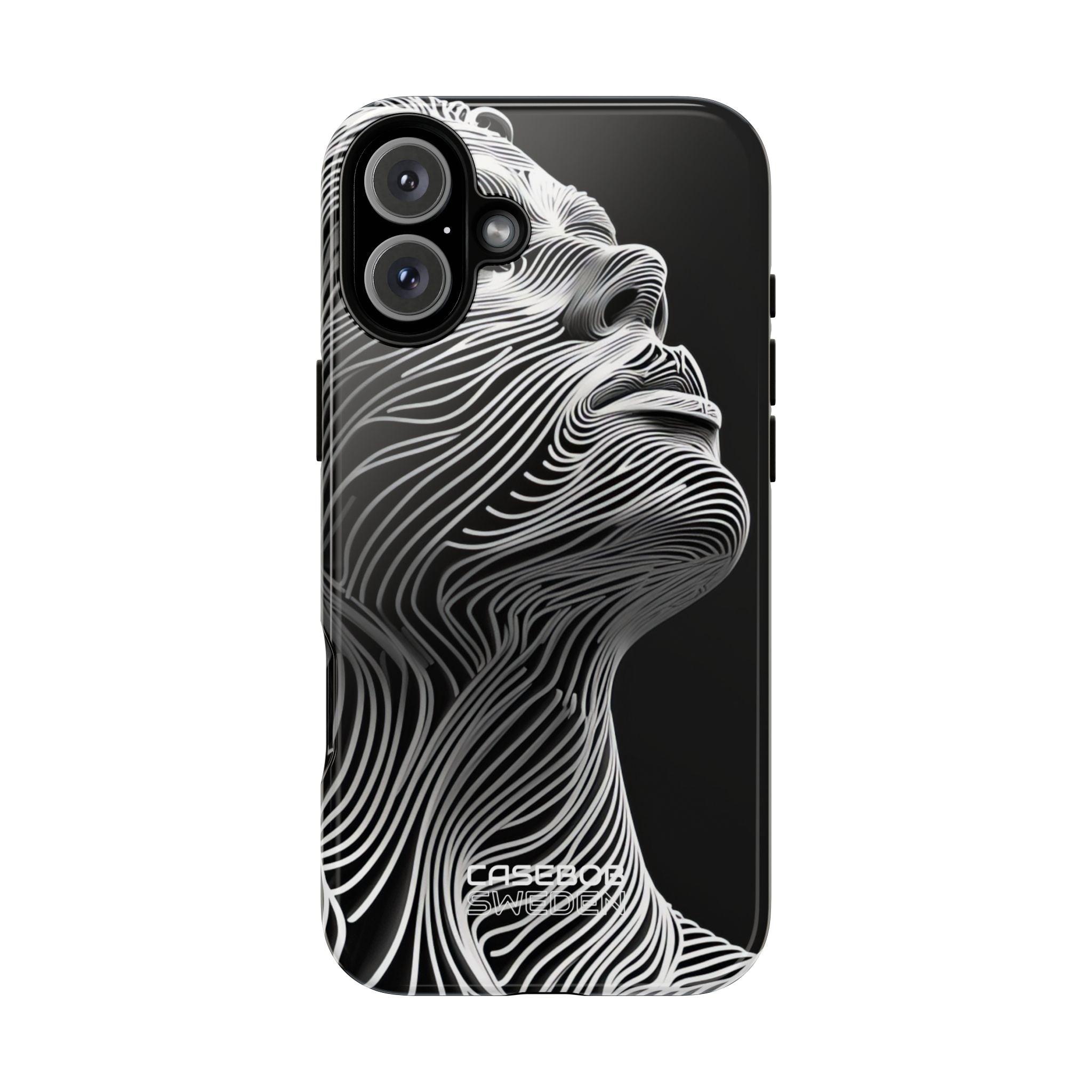 Fluid Face Lines iPhone 16 - Tough
