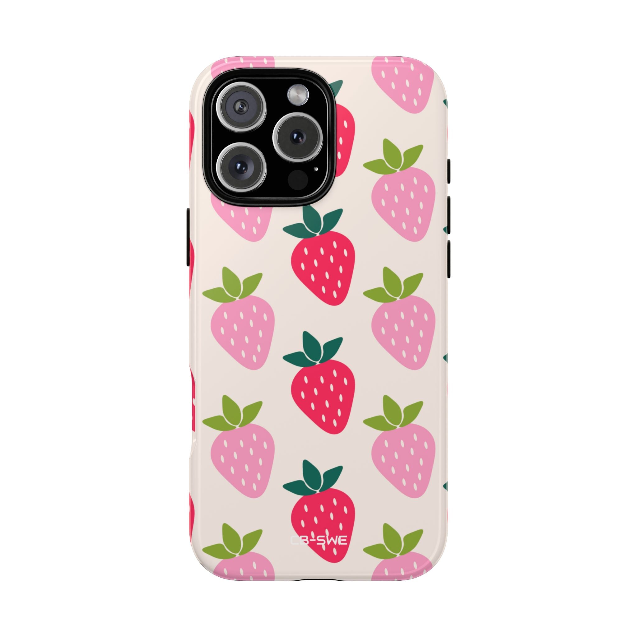 Vibrant Strawberry Rhythm - iPhone Case