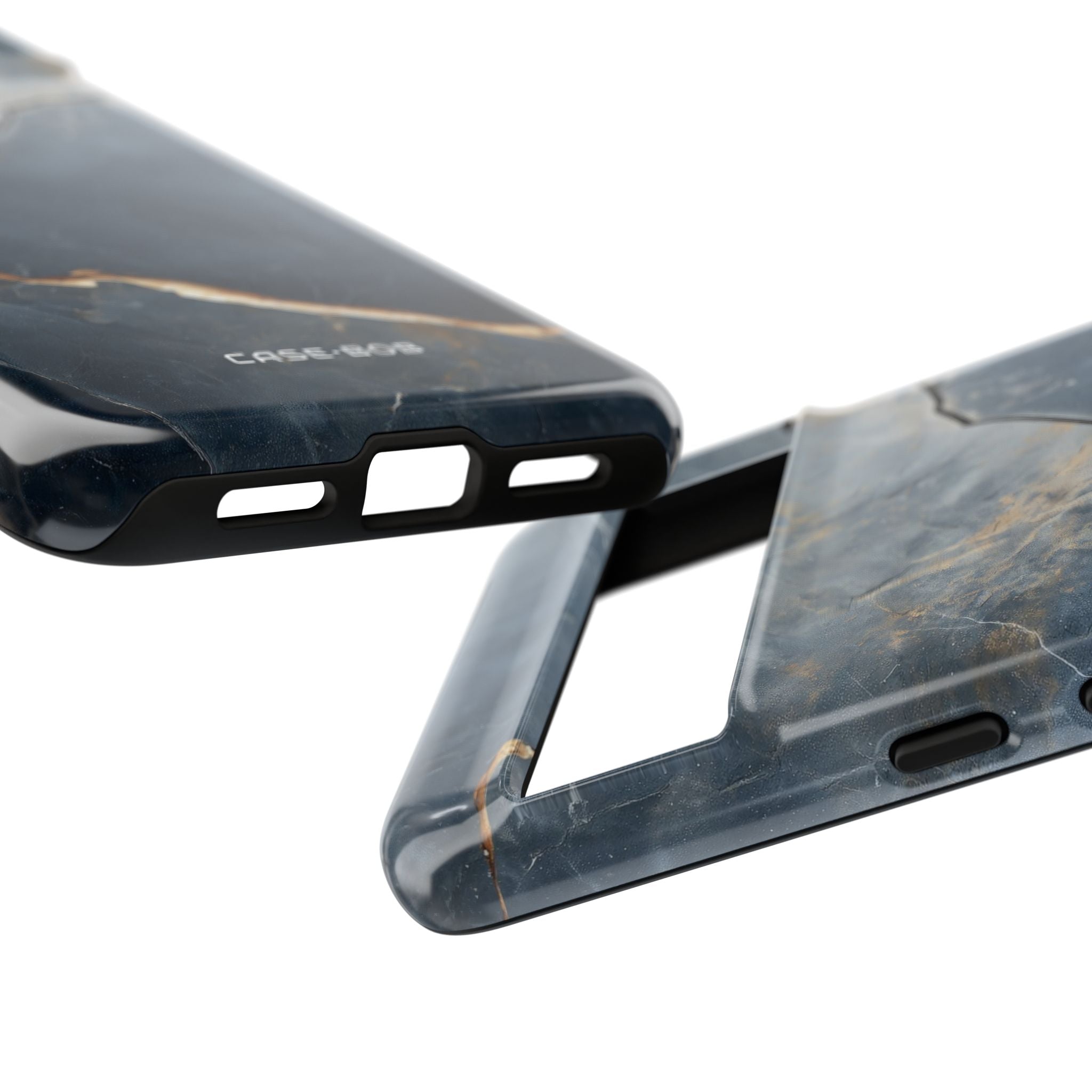 Jagged Vein Navy Google Pixel 8 Pro Case - Tough