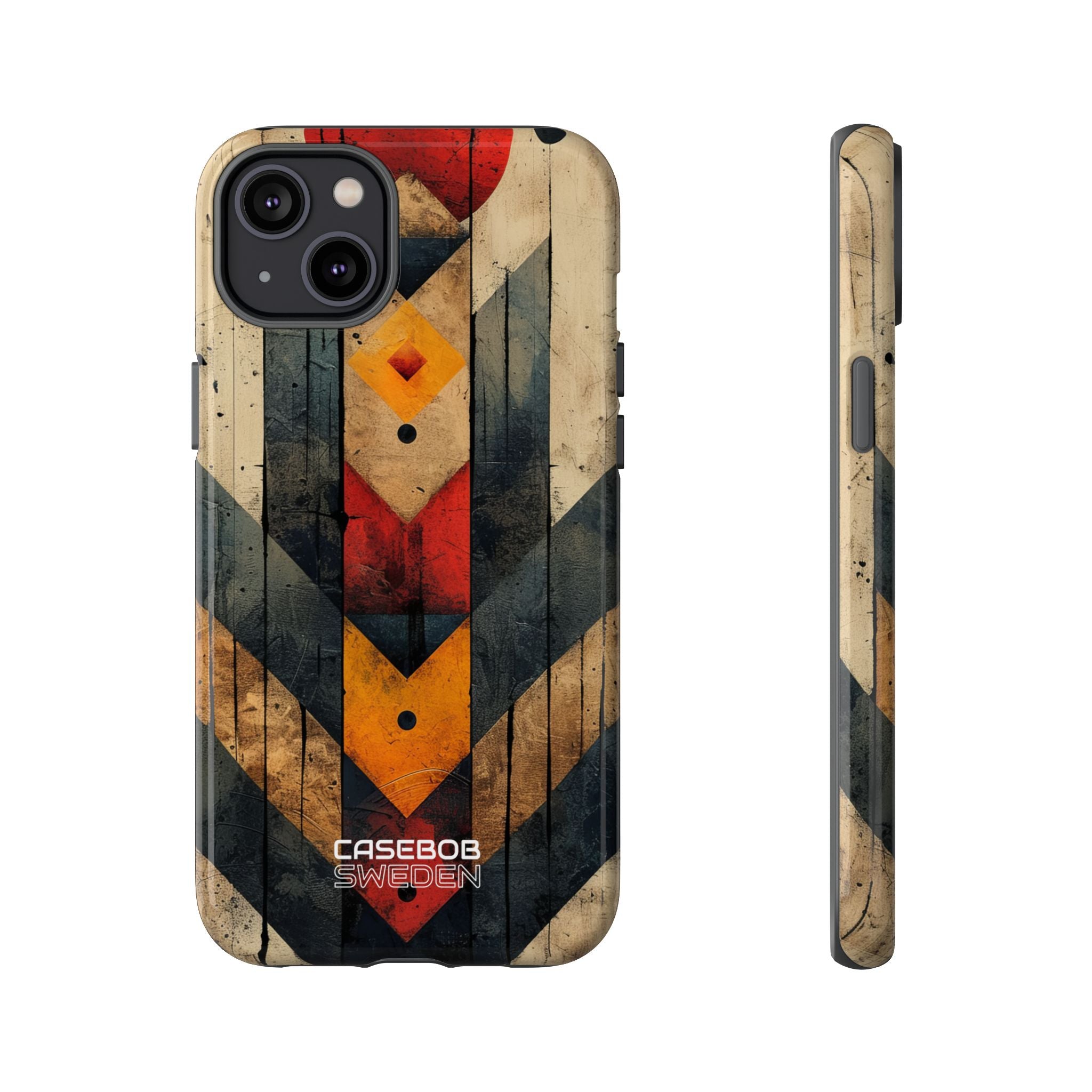 Geometric Fire Rise iPhone 14 - Tough