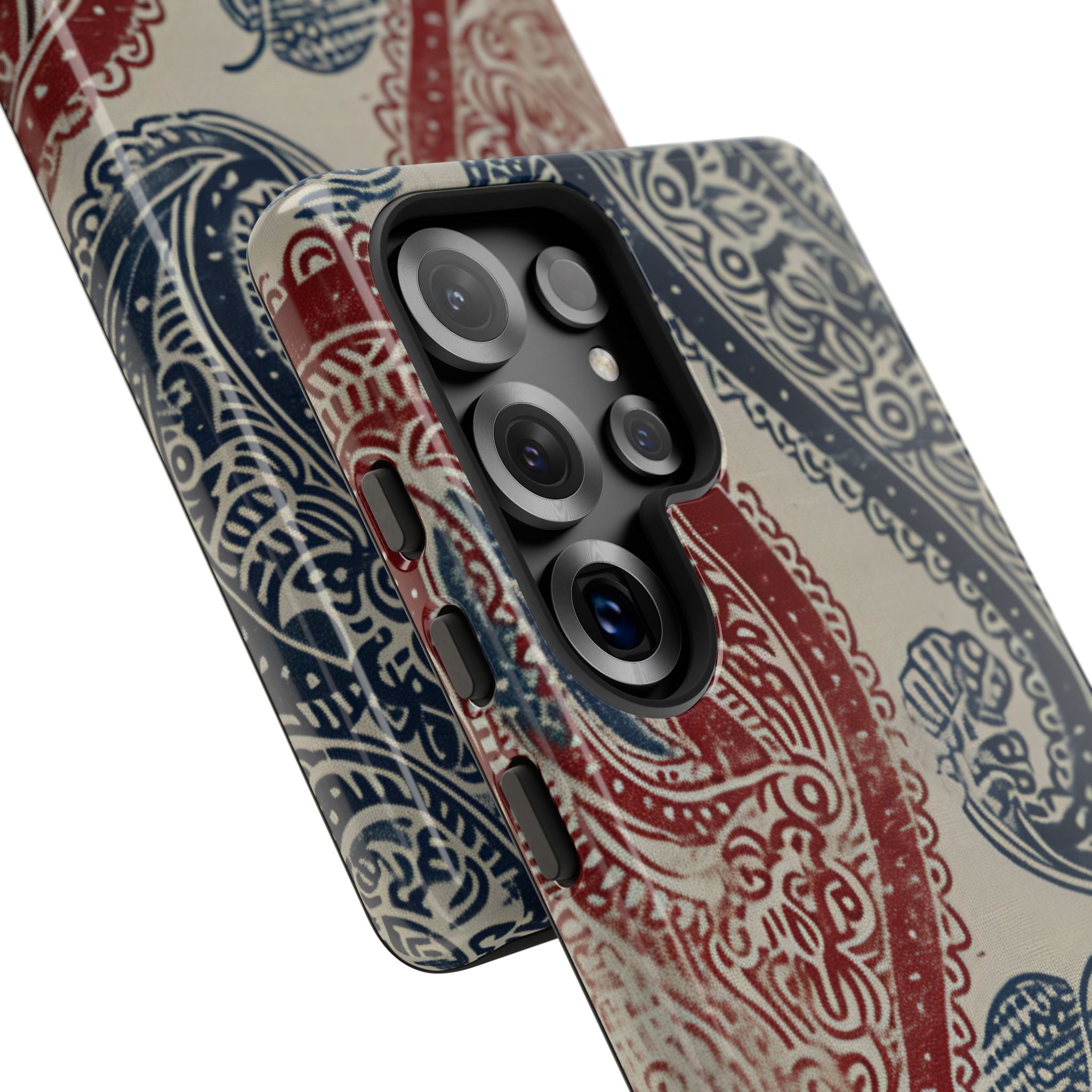 Sierlijke Paisley Swirl Samsung S25 - Tough