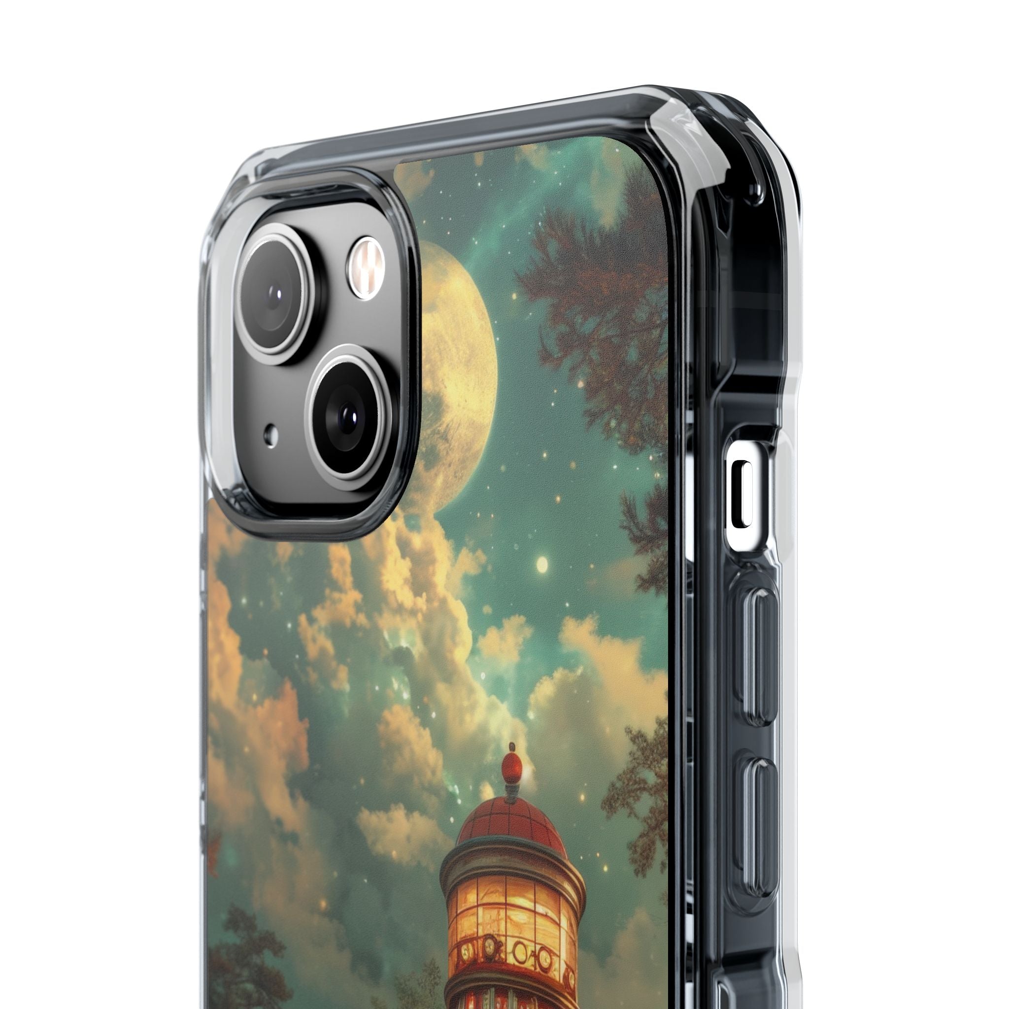 Retro Moonlight Cafe iPhone 14 - Impact Clear+