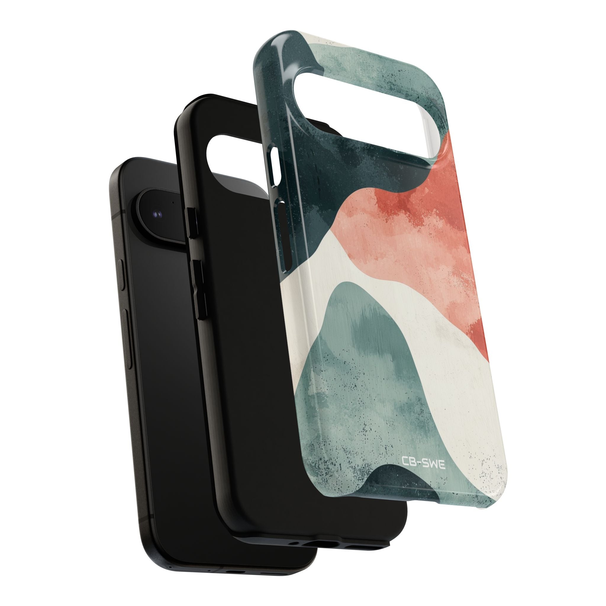 Fluid Shapes Emerge - Google Pixel Case