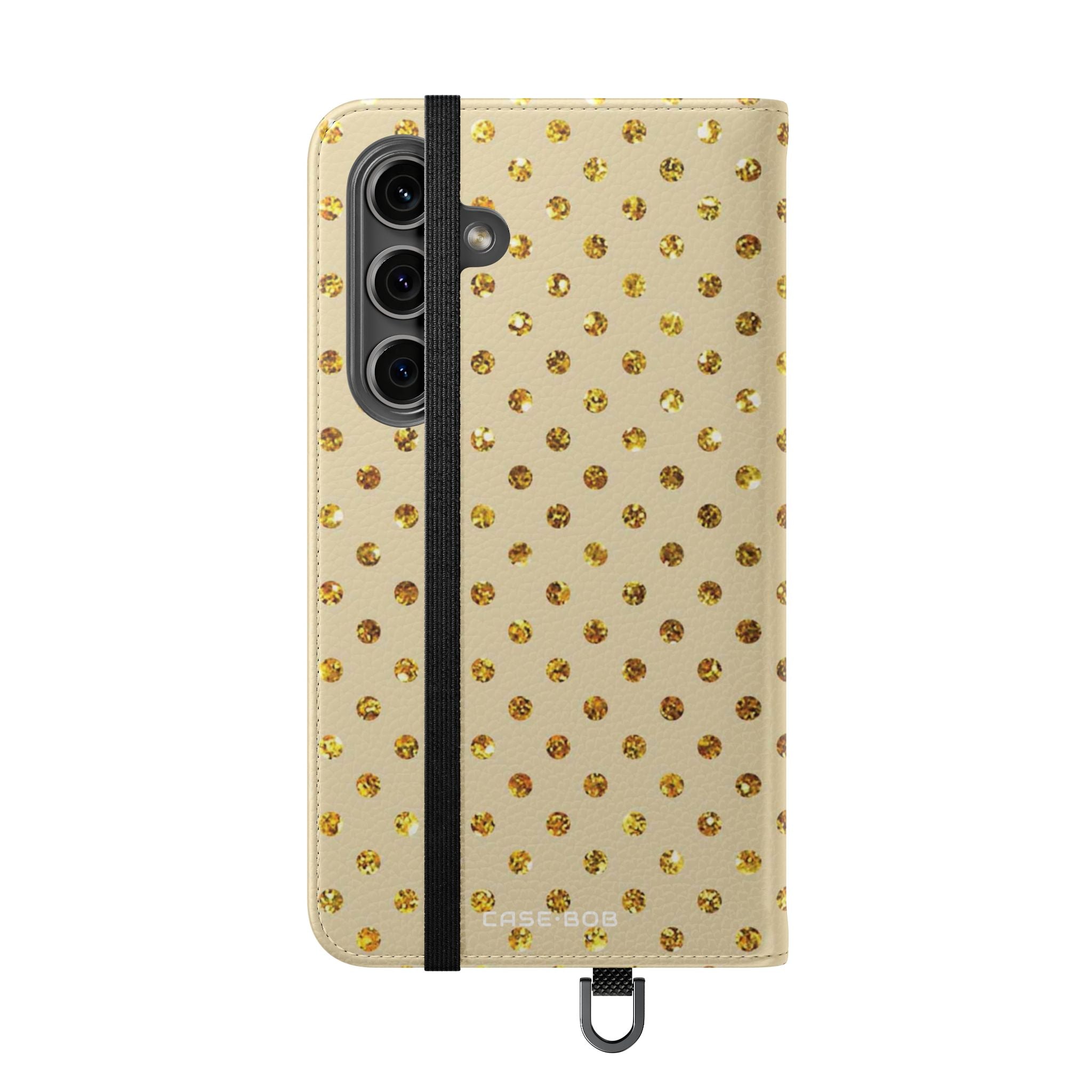Golden Sparkle - Samsung S24 Case - Wallet