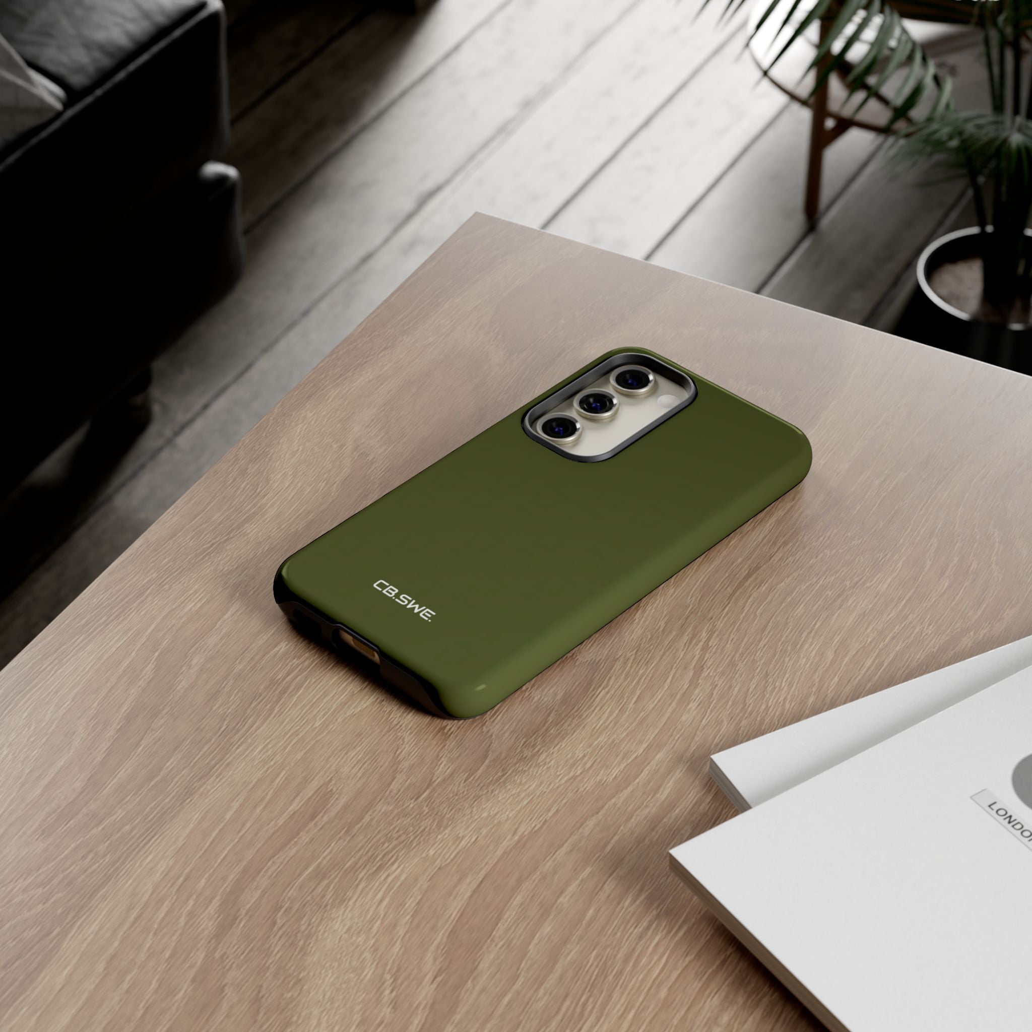 Army Green Samsung Case - Tough