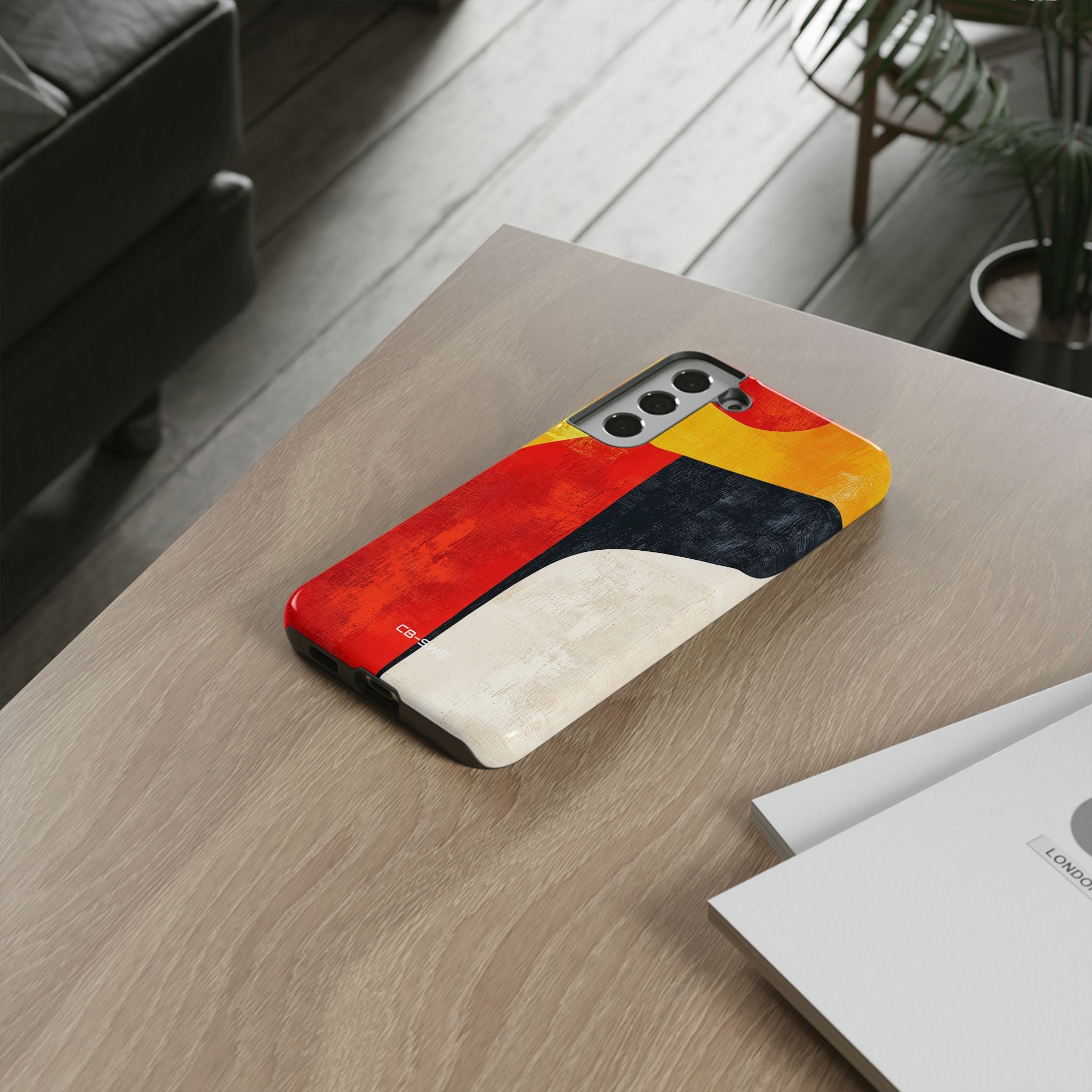 Vibrant Flowing Shapes - Samsung Case