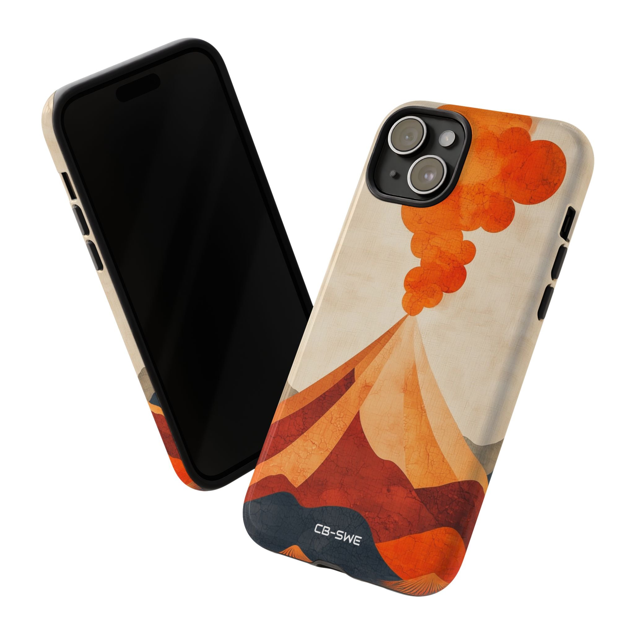 Erupting Heat Waves - iPhone Case