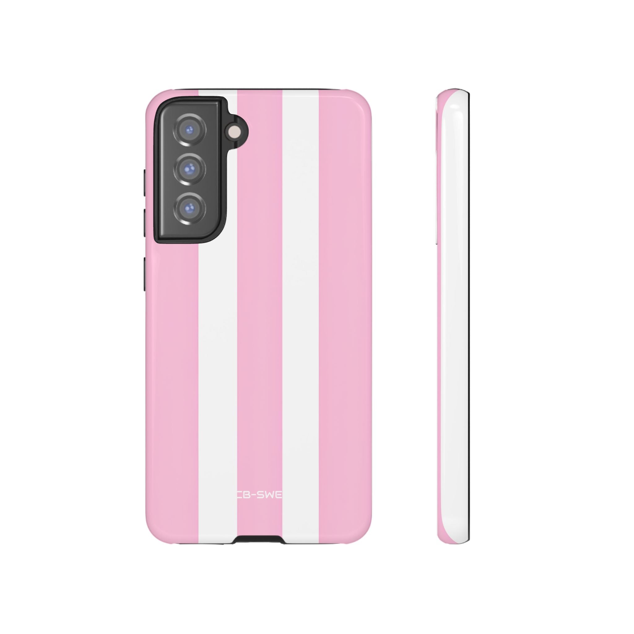 Pink White Minimalism - Samsung Case