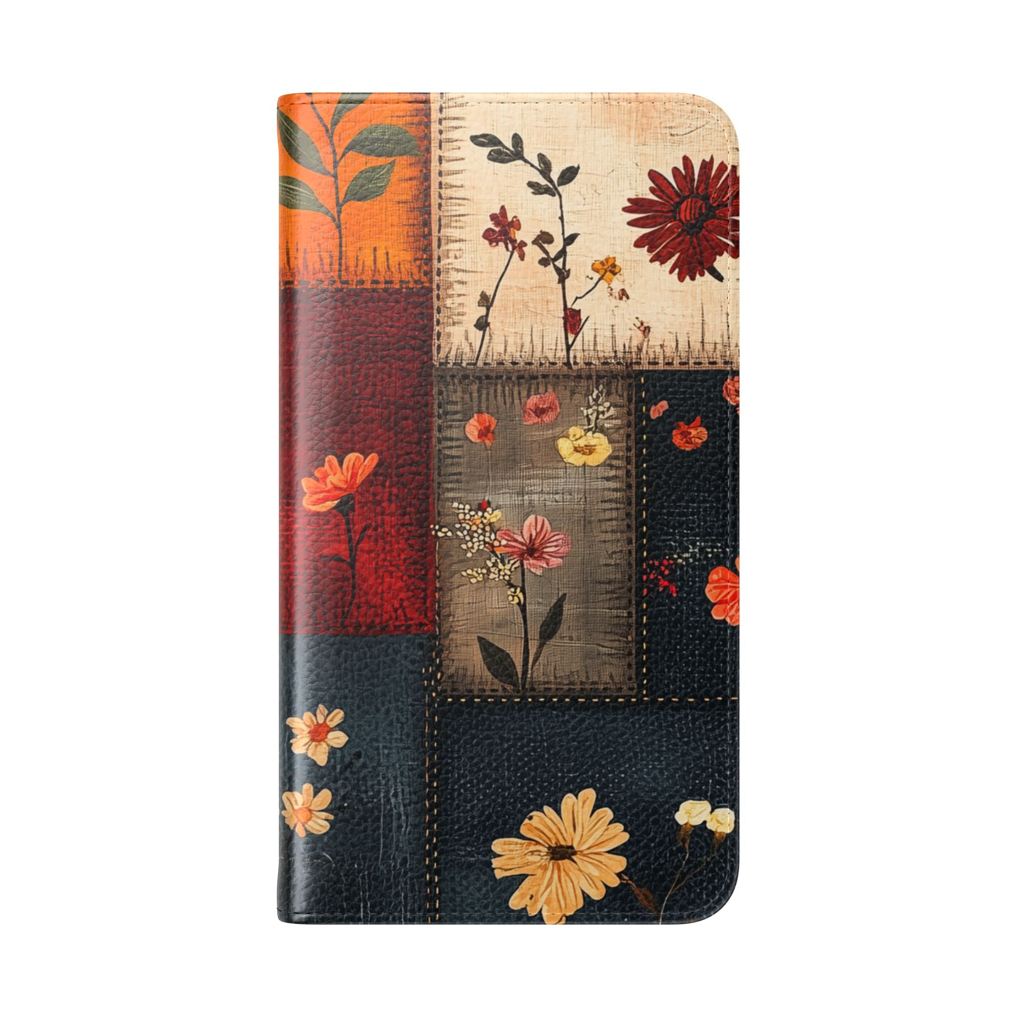 Patchwork Blooms - Samsung S23 Case - Wallet