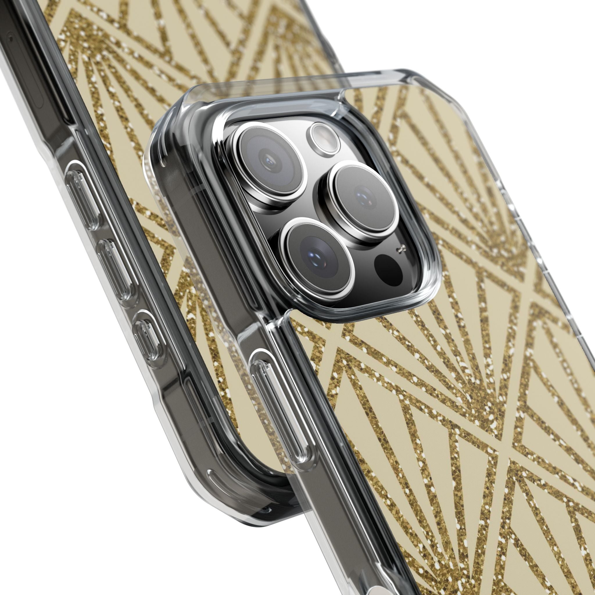Gold Diamond Radiance iPhone 16 Pro Case - Impact
