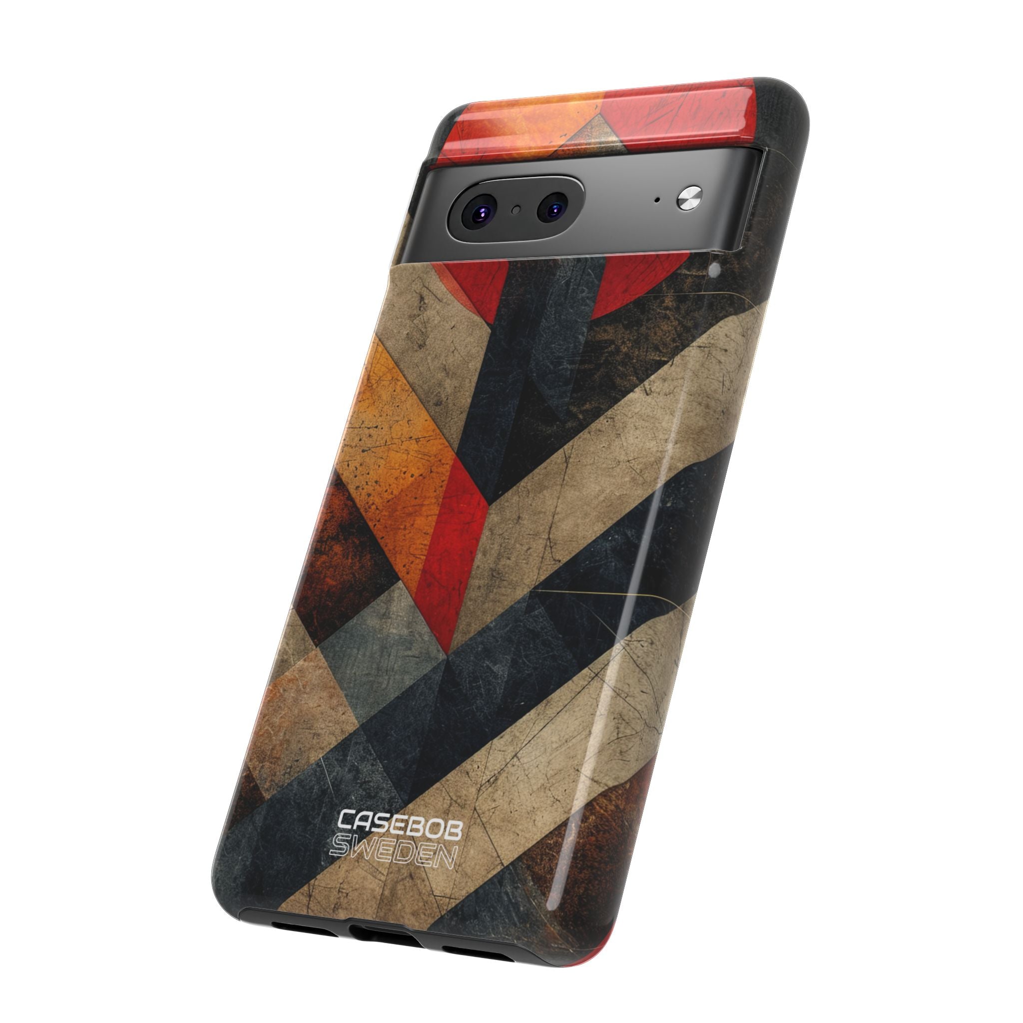 Crimson Circle Geometry Google Pixel 7 - Tough