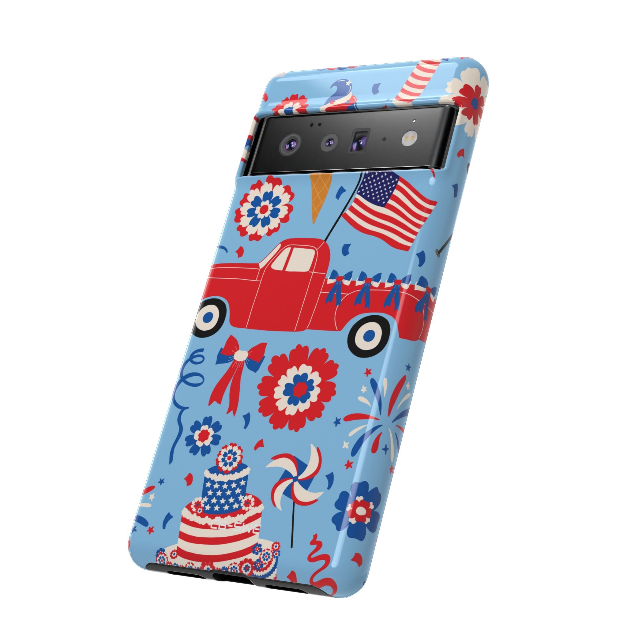 Festive Truck Parade - Google Pixel Case
