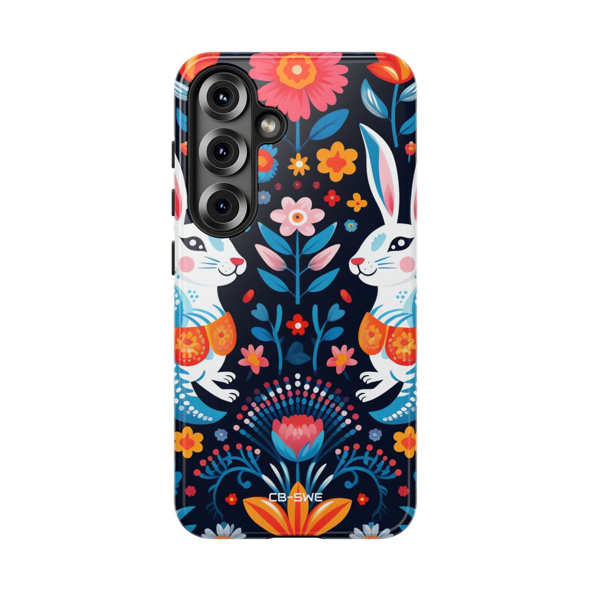 Bunnies Hop Flowers - Samsung Case