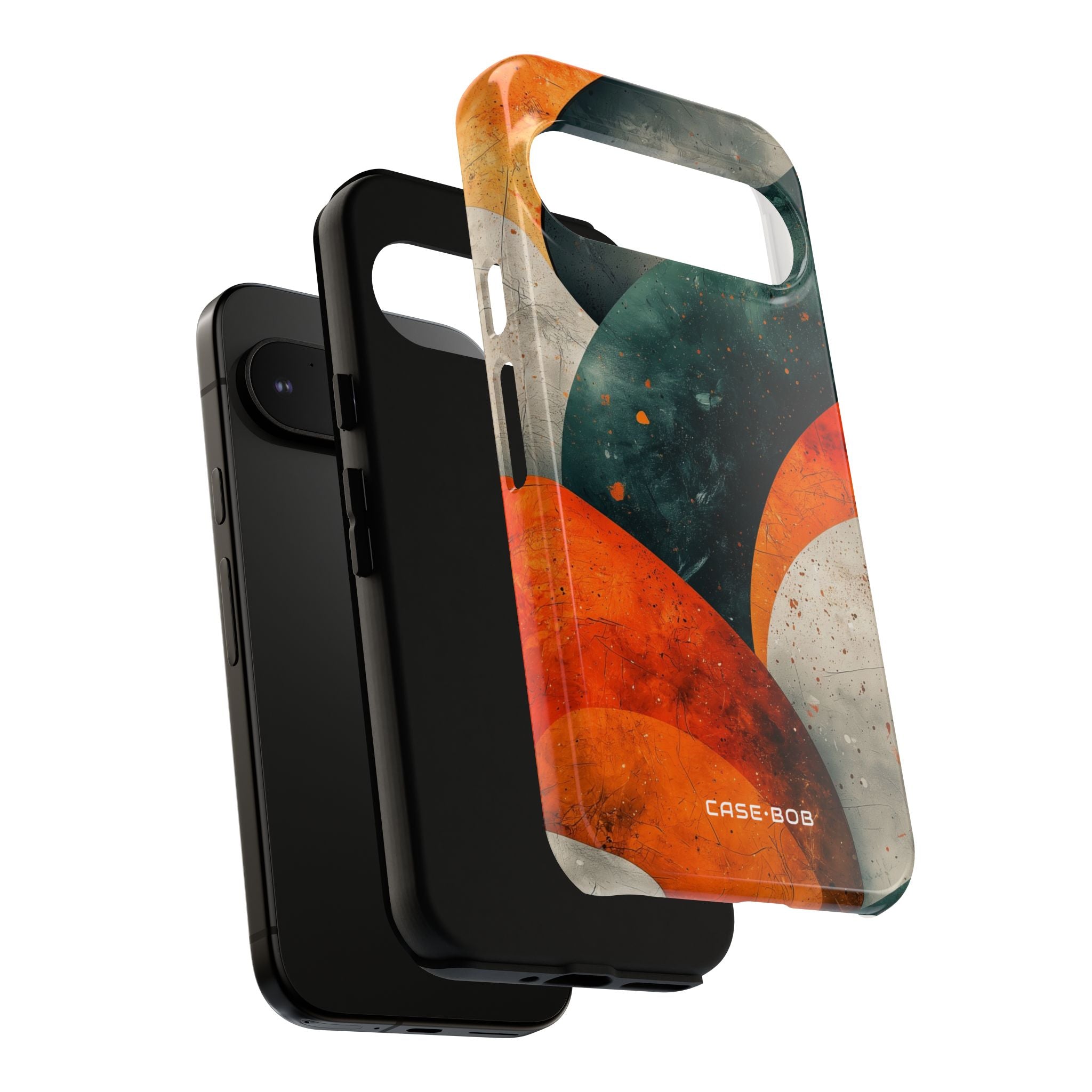 Crimson Wave Google Pixel 9 Pro Case - Tough