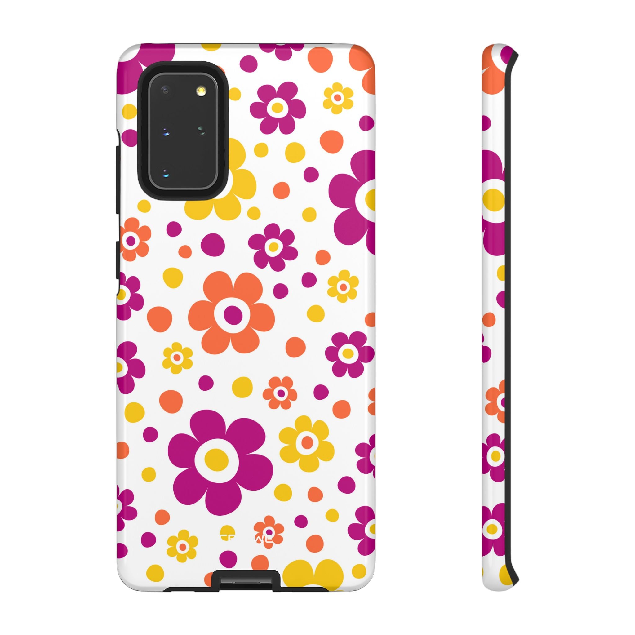 Retro Floral Playfulness - Samsung Case