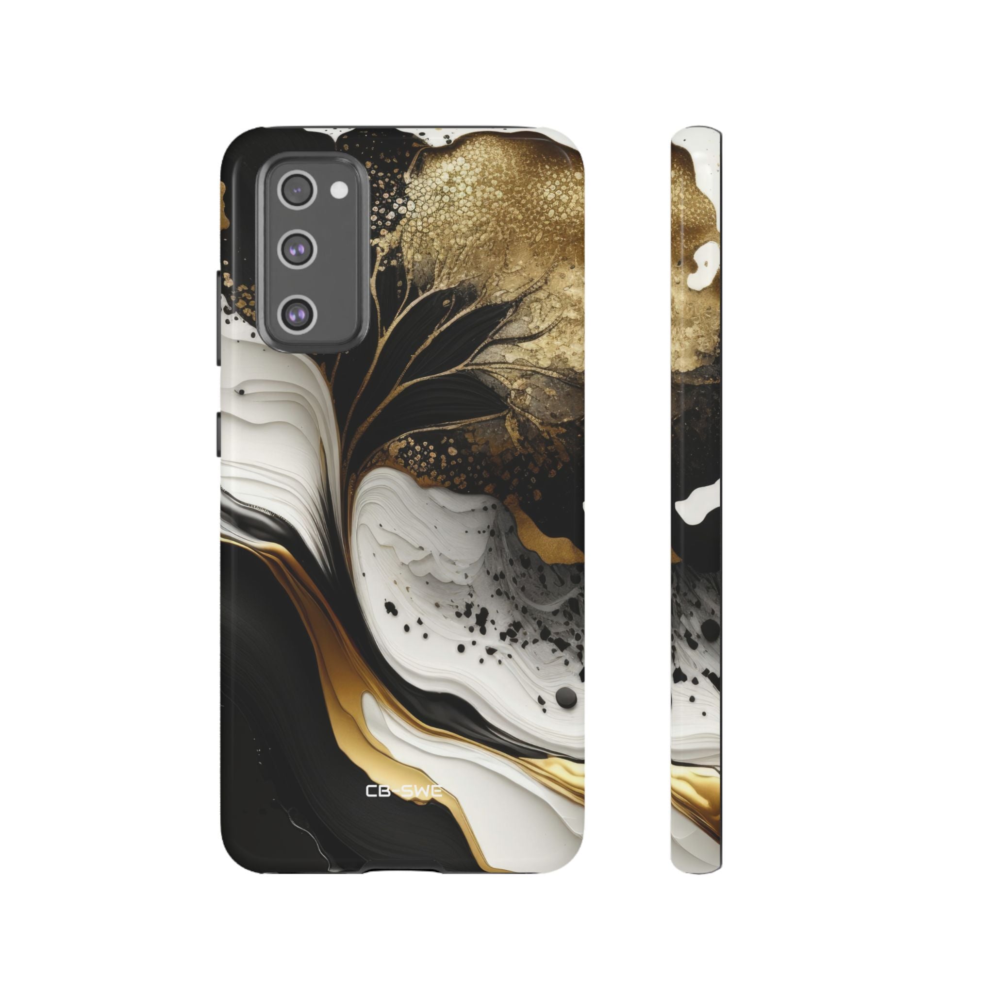 Gold Swirl Elegance - Samsung Case