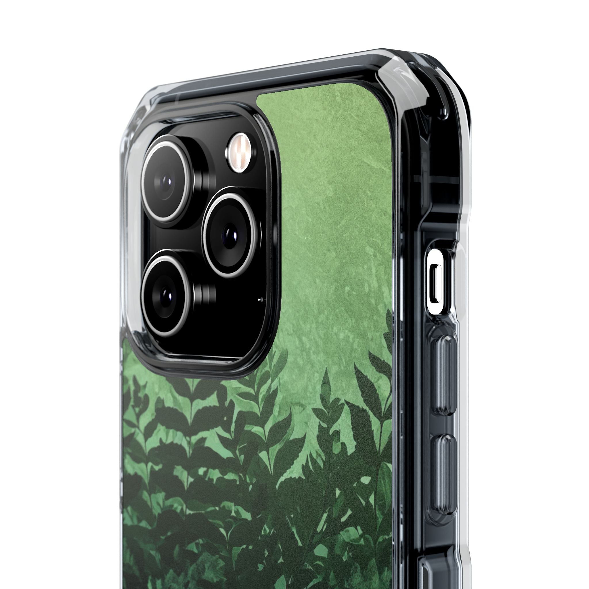 Verdant Fern Silhouettes iPhone 14 - Impact Clear+