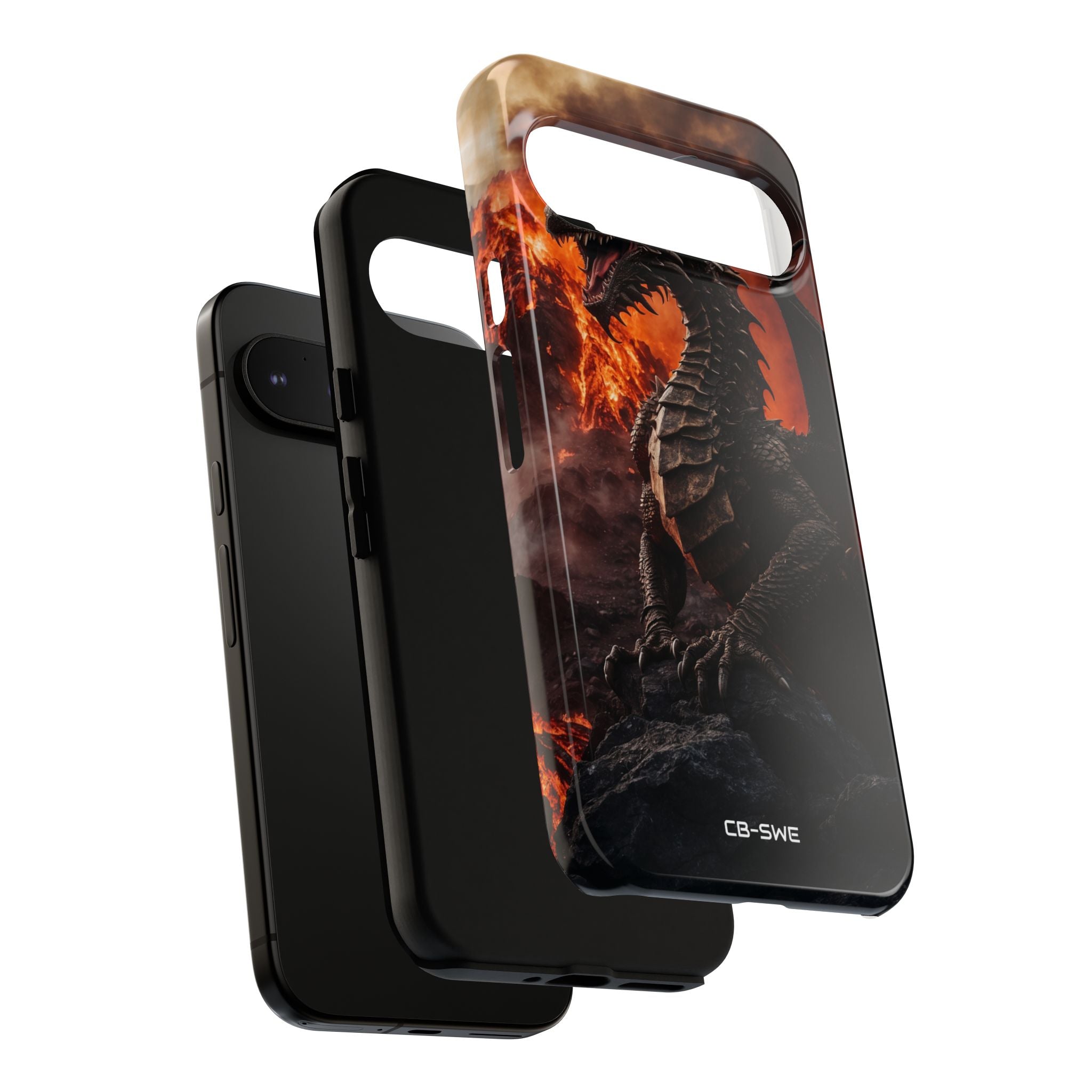 Fiery Dragon Soars - Google Pixel Case