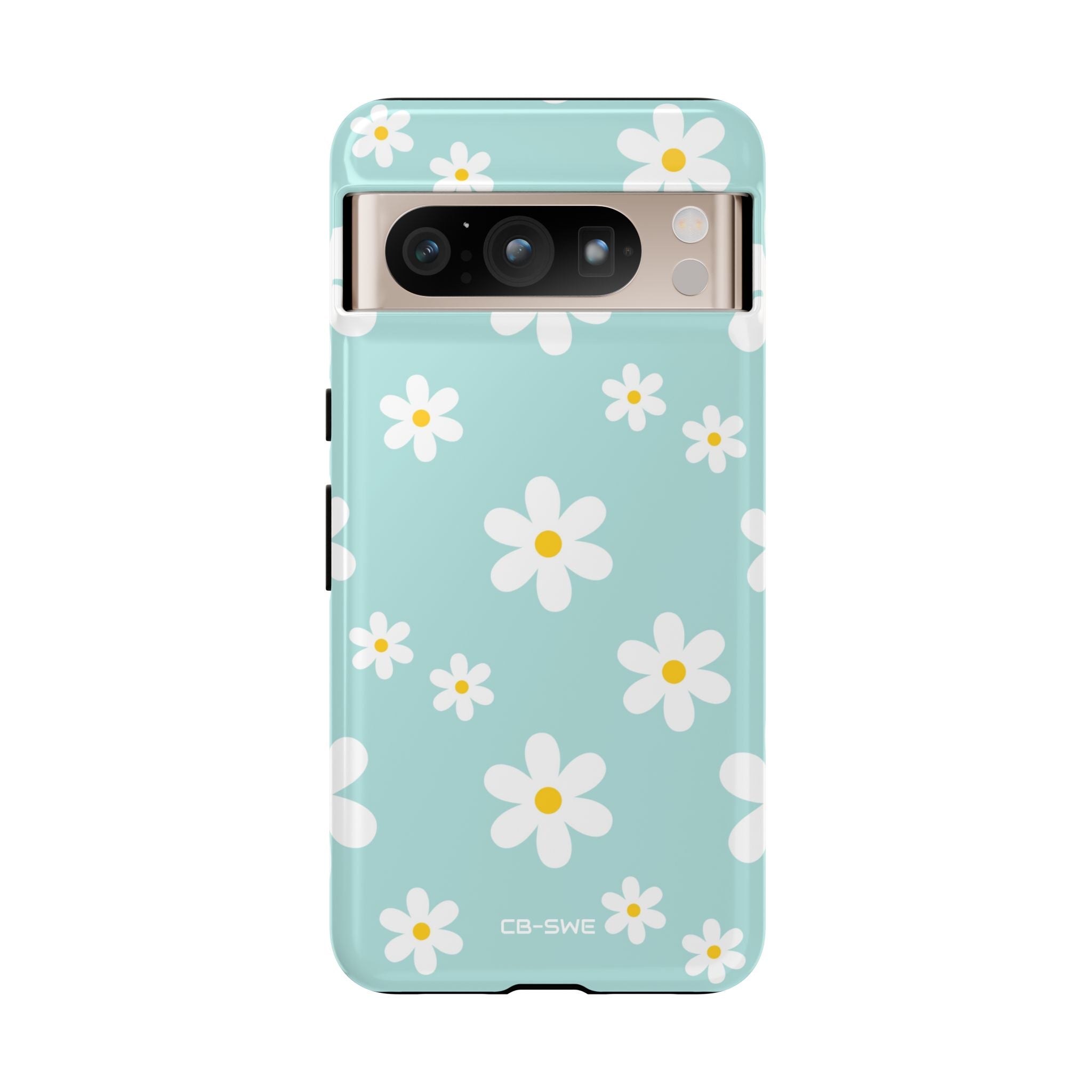 Daisies On Blue - Google Pixel Case