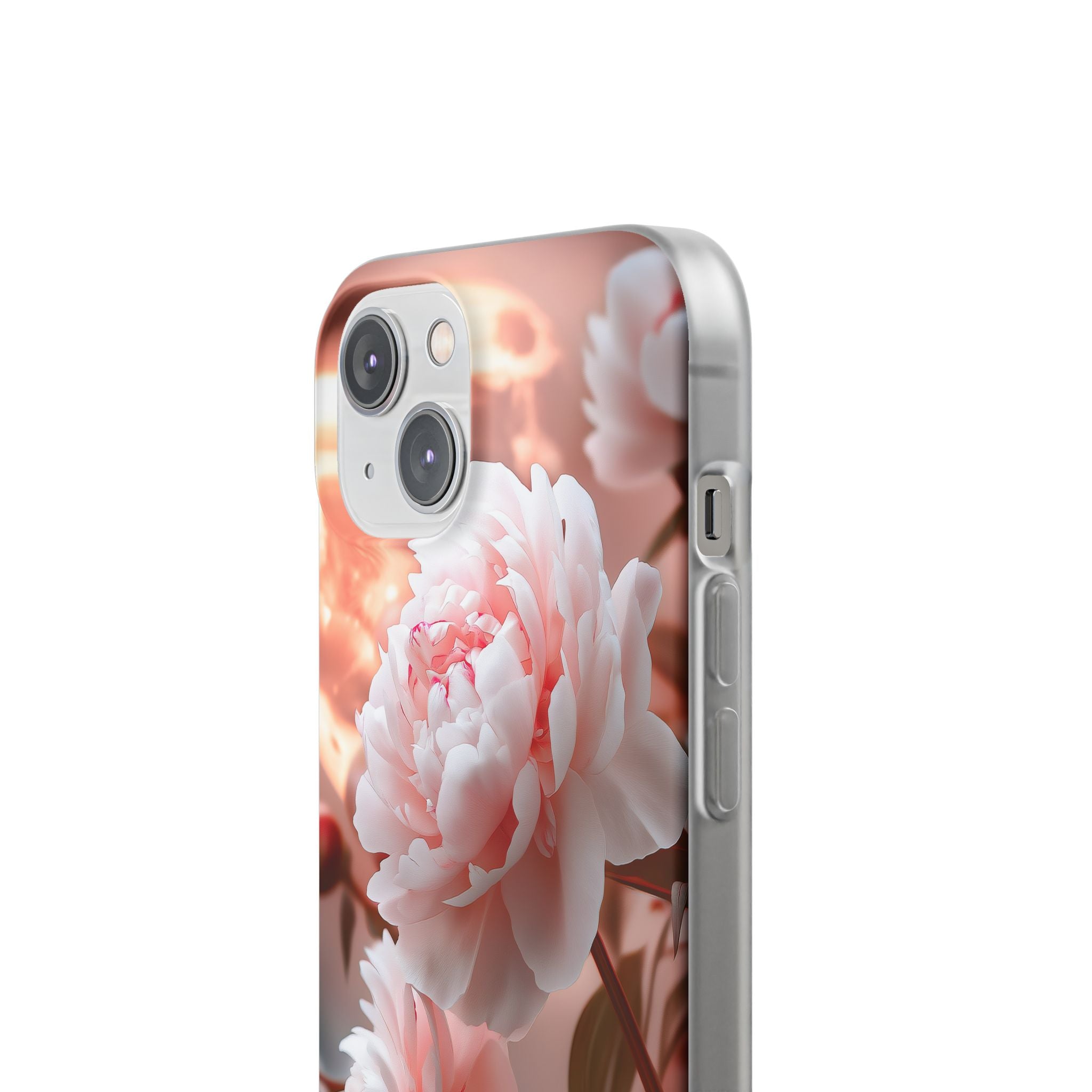 Peony Moonlight iPhone 14 Case - Soft
