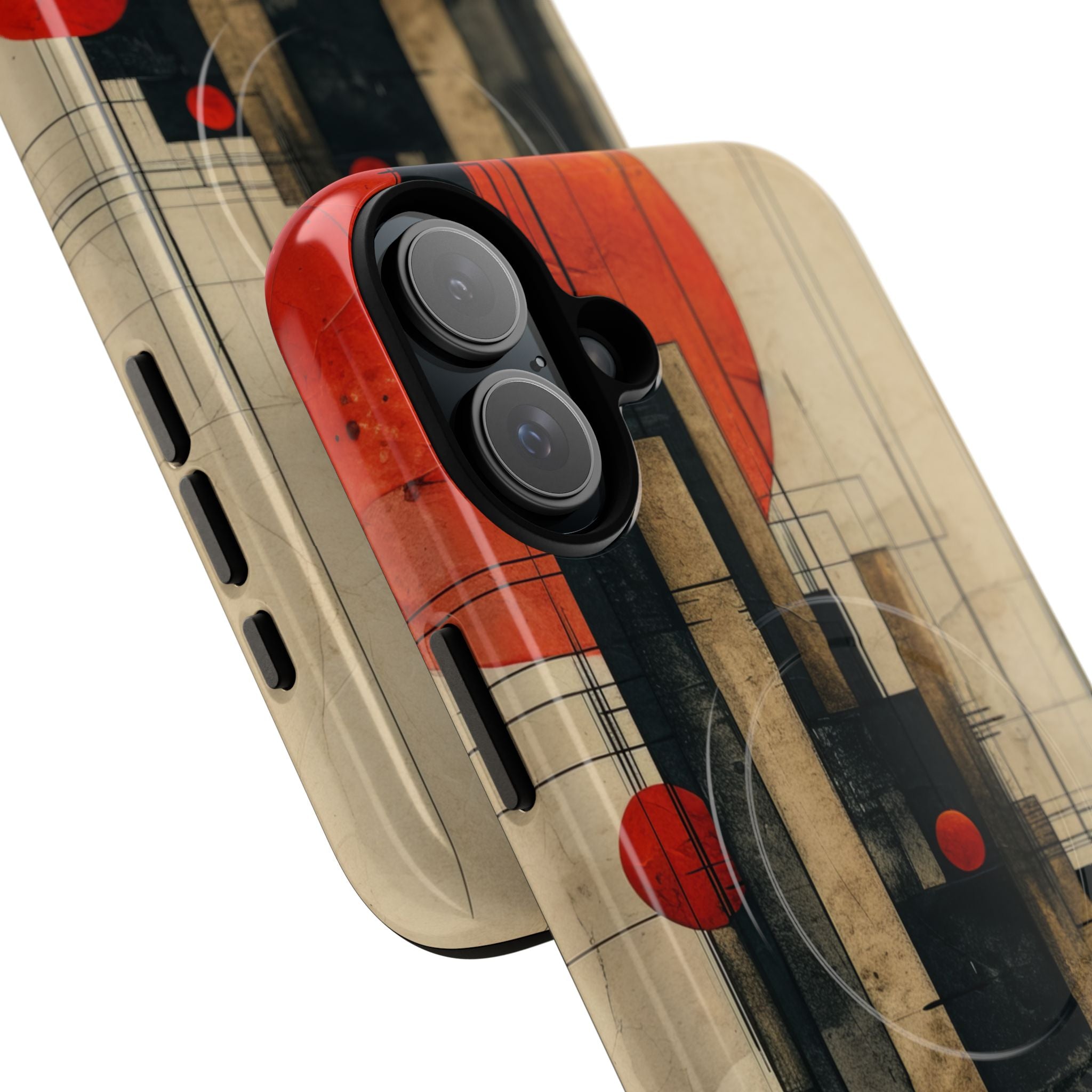 Geometric Cityscape Essence iPhone 16 - Tough+
