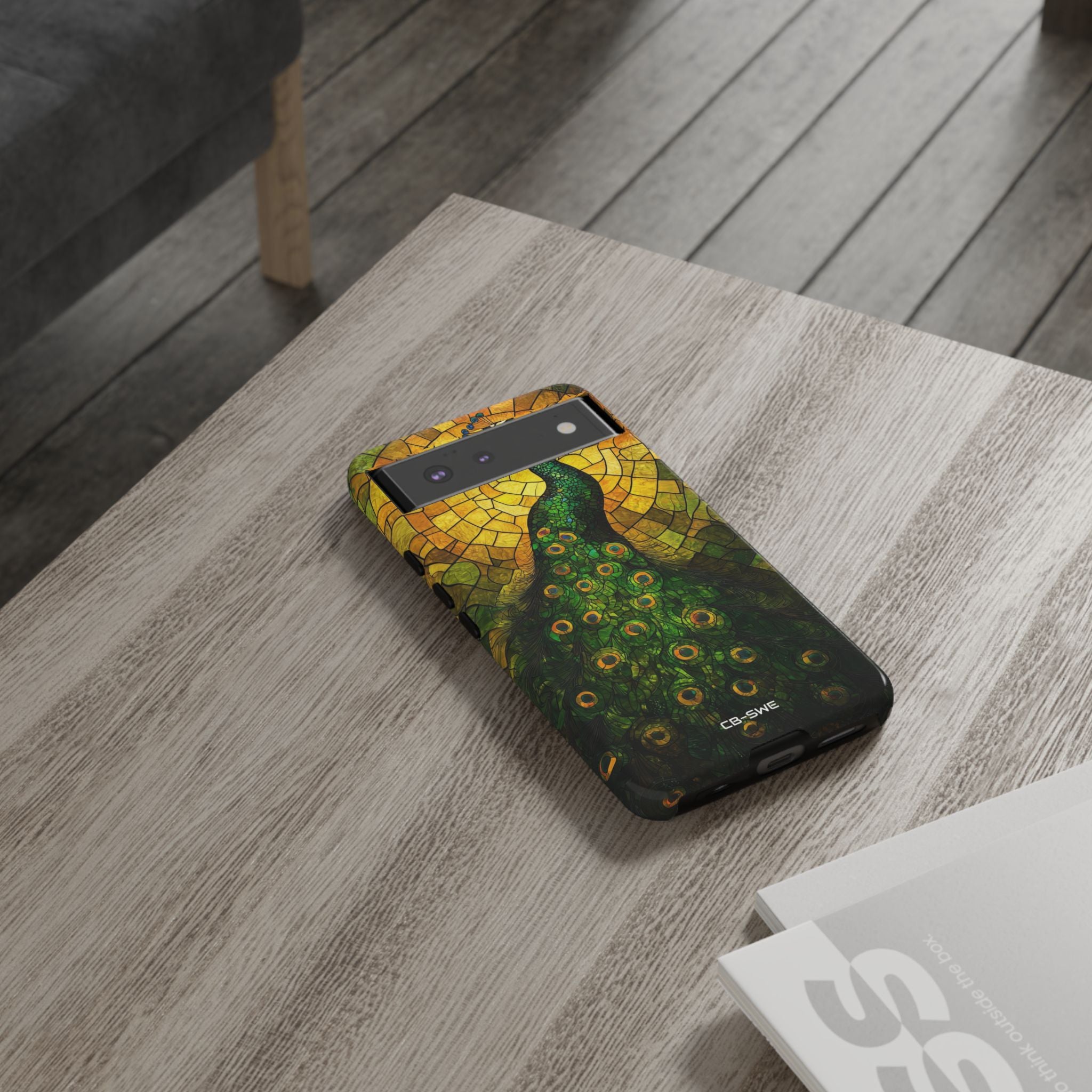 Peacock Spreads Light - Google Pixel Case