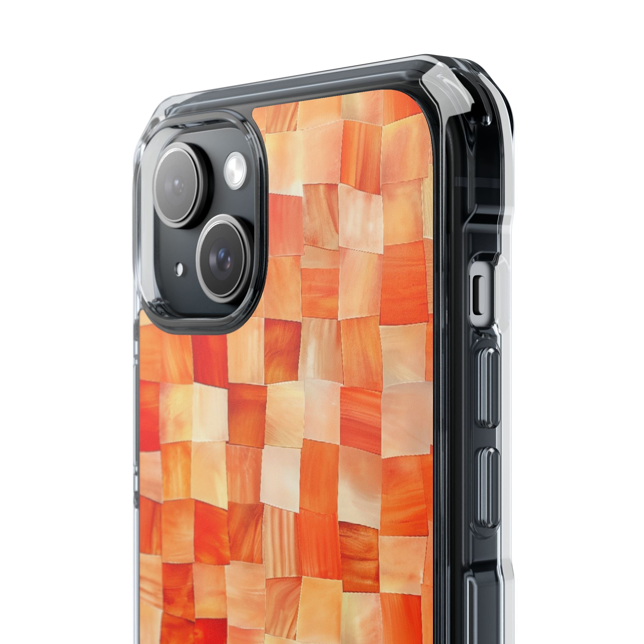 Vibrant Mosaic Tapestry iPhone 15 - Impact Clear+