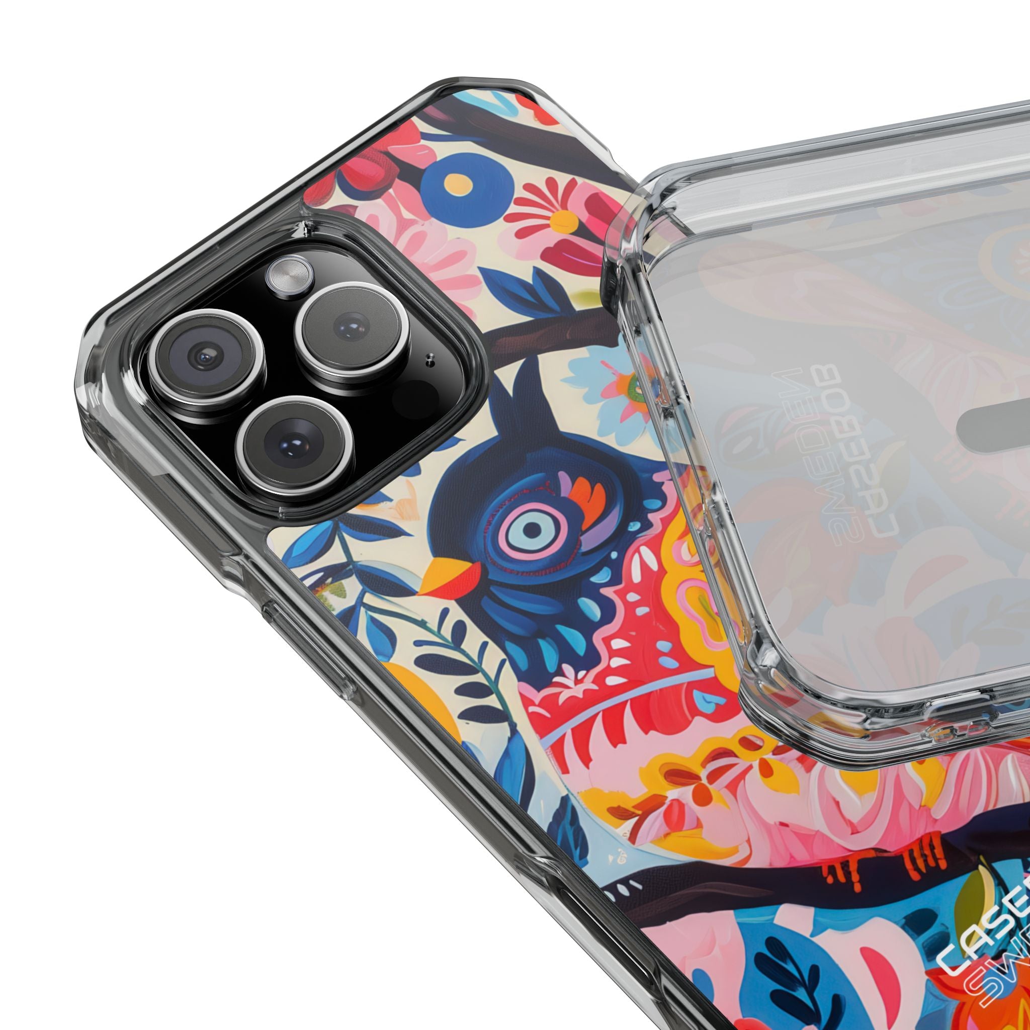 Whimsical Owl Garden iPhone 16 - Impact Clear+